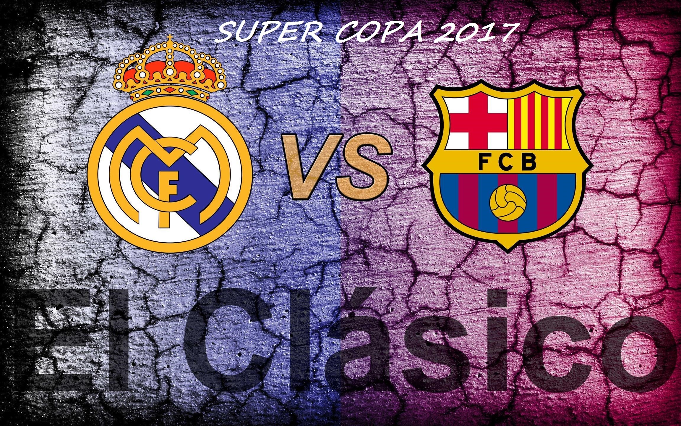 2304x1440 Real Madrid VS Barcelona | Supercopa De EspaÃ±a: Real Madrid VS Barcelona is  Considered to be the Biggest Rivalry in the history of football. which is  ...
