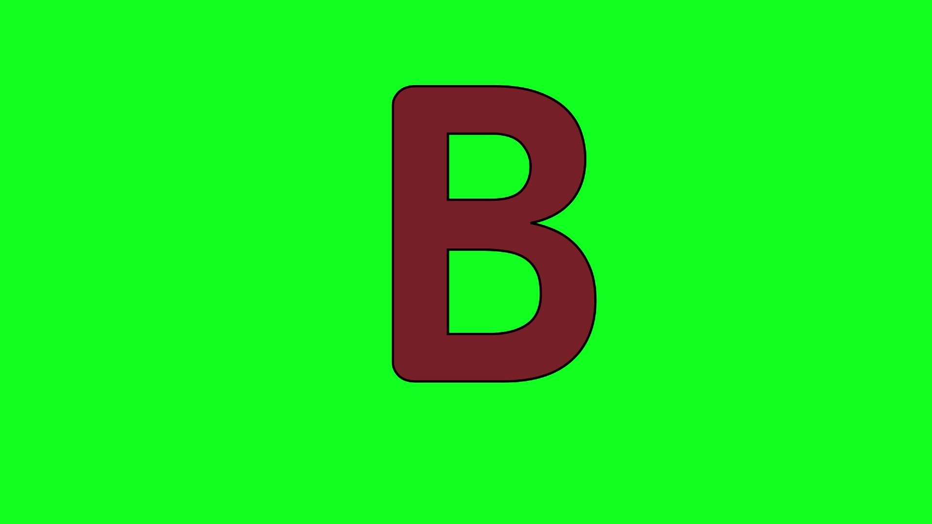 1920x1080 Animated "Letter B" (free to download)
