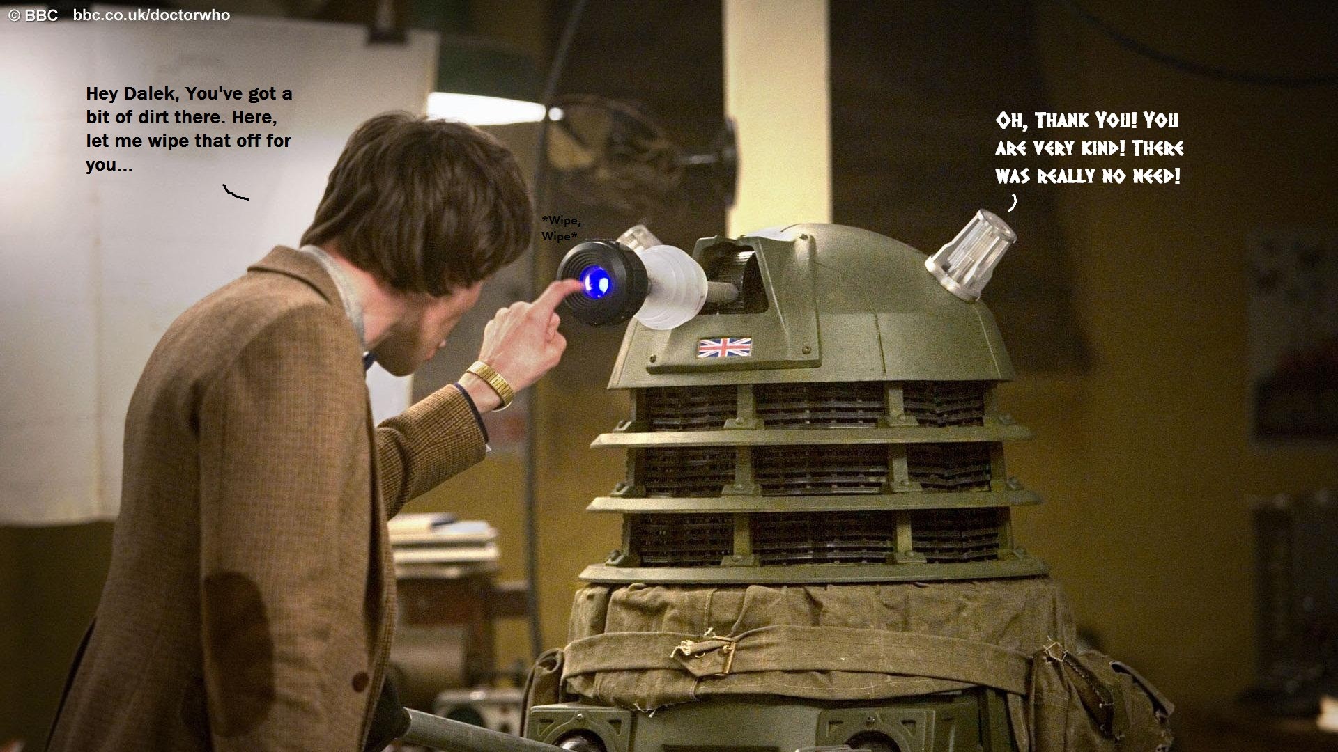 1920x1080 ... Be Kind To Daleks by ironsidemeeper