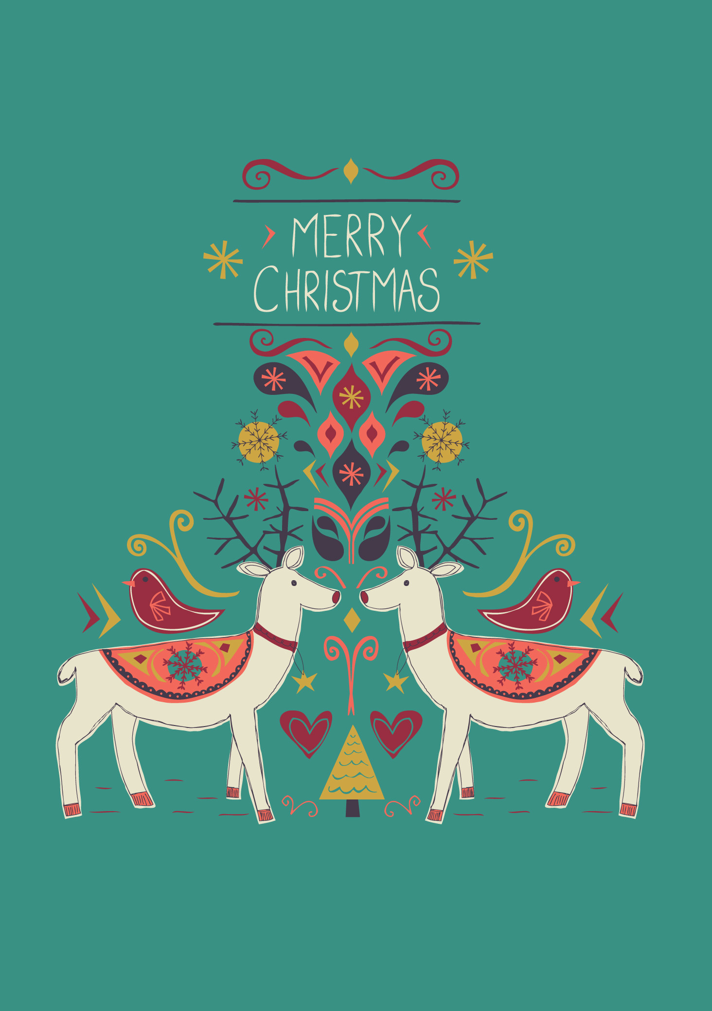 1464x2079 10 Amazing Christmas 2013 Wallpapers for iPhone, iPad and iPod Touch. |  AxeeTech