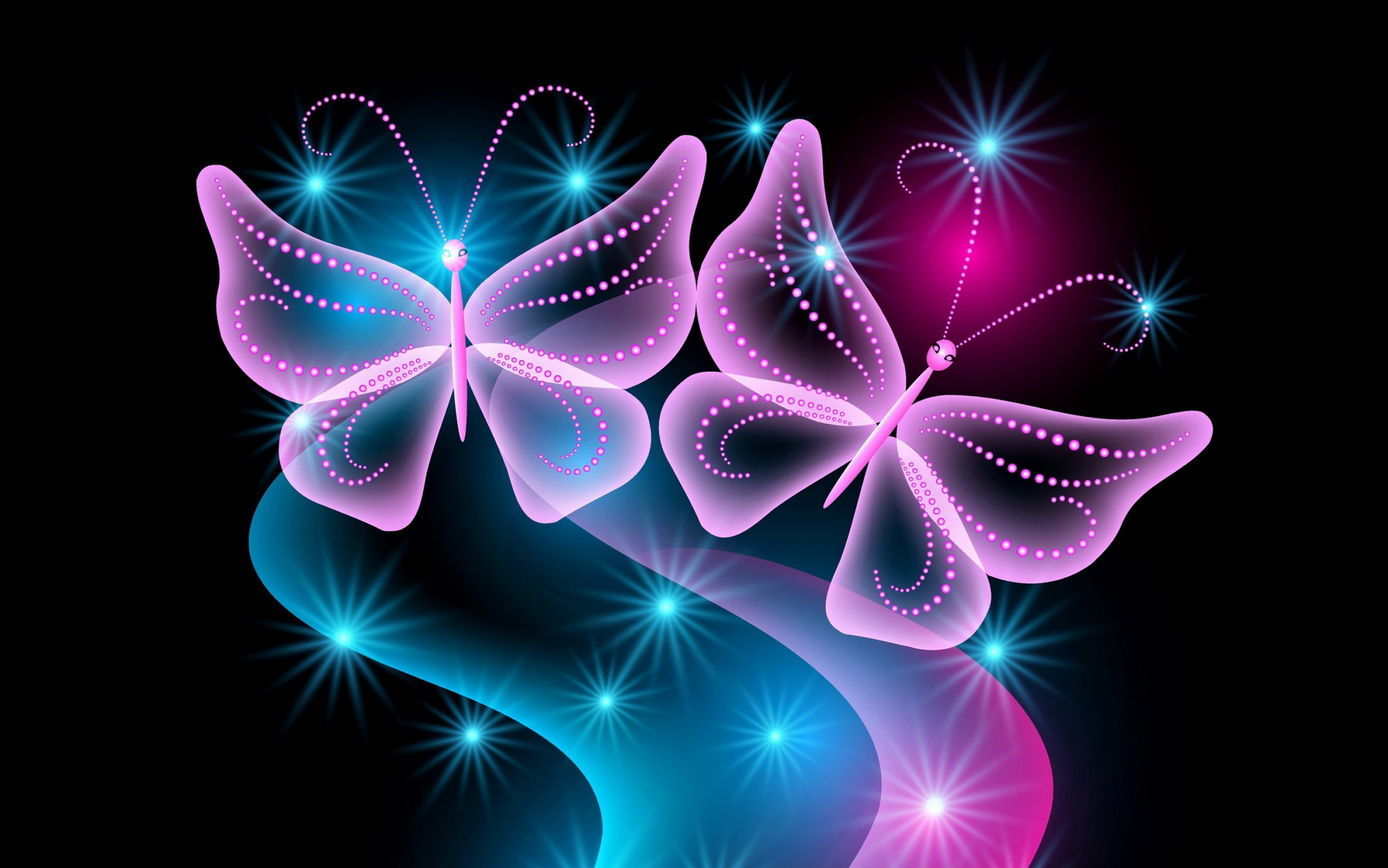2560x1600 HD Abstract Neon Wallpapers | Butterfly Neon Wallpapers HD Desktop  BackgroundsNeon Lights Wallpaper .