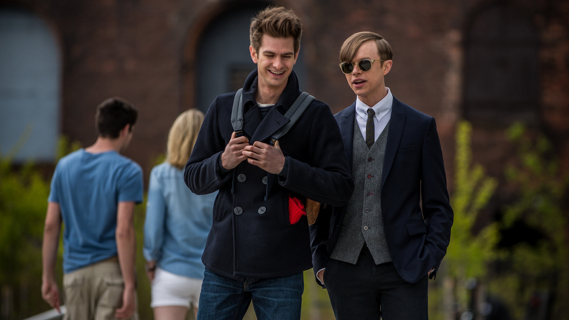 1920x1080 andrew garfield as peter parker and dane dehaan as harry osborn in the  amazing spider man