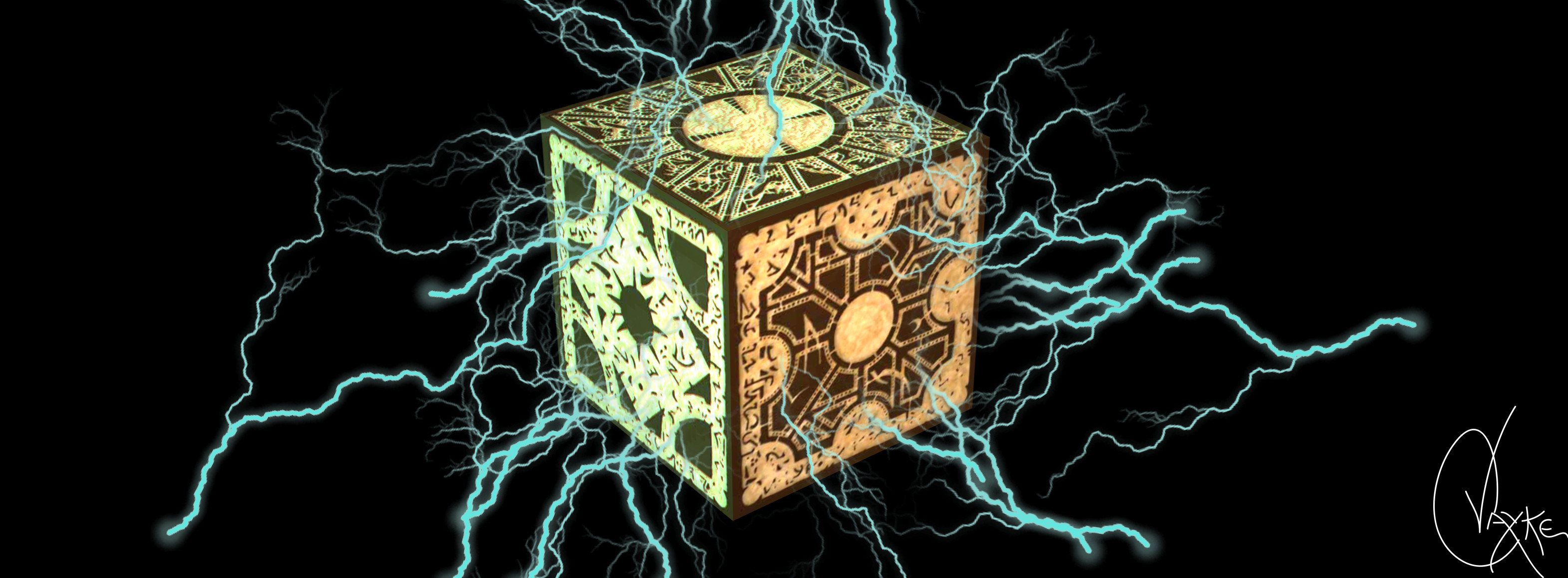3141x1158 ... Hellraiser Puzzle Box Wallpaper keywords and pictures ...