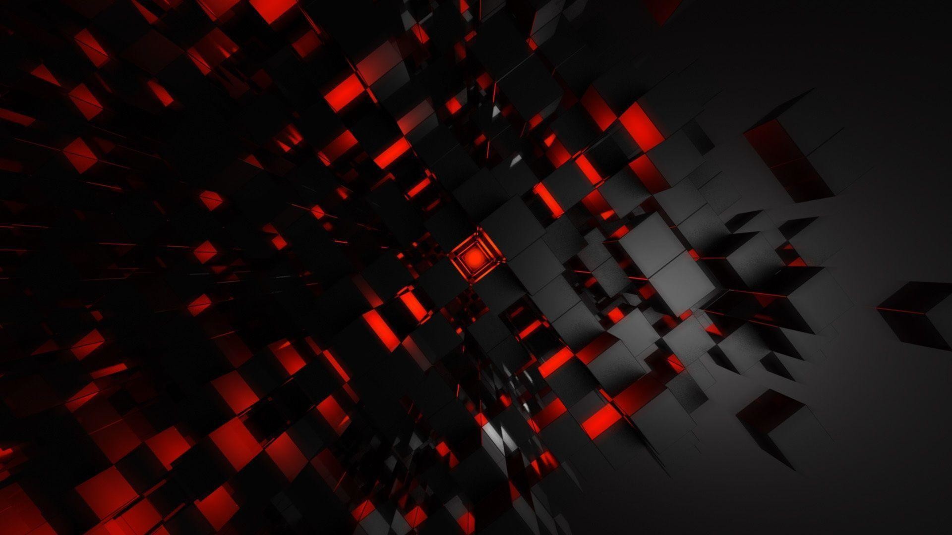 RedBlack, red, hexagons, stars, black, shine, abstract, Firefox Persona  theme, HD wallpaper | Peakpx