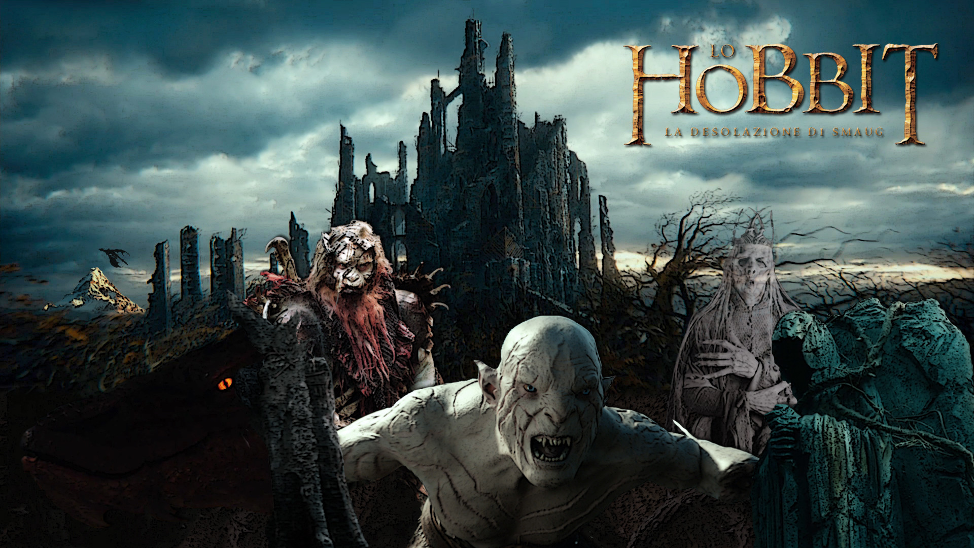 1920x1080 Let's Watch The Hobbit: The Desolation Of Smaug (2013) Free Streaming Movies  Online
