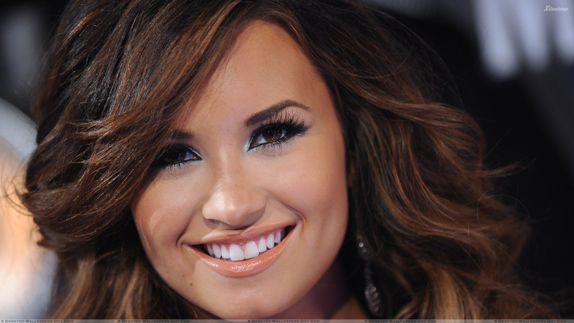 1920x1080 You are viewing wallpaper titled "Demi Lovato Cute Smiling Face ...