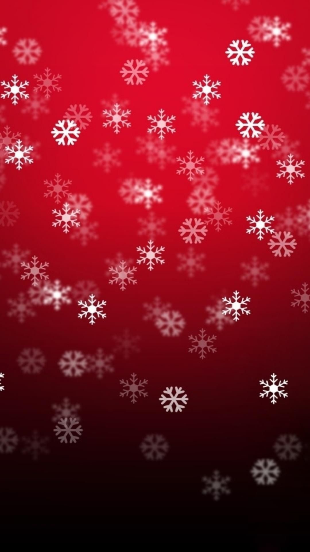 1080x1920 Snowflake Christmas Picture