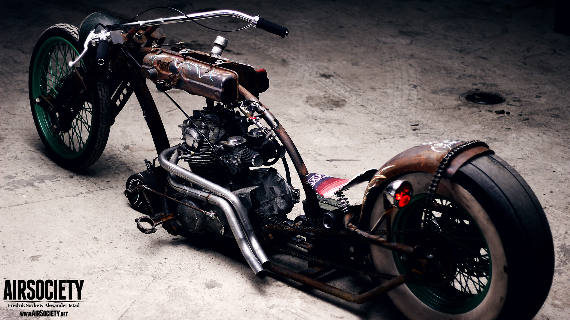 1920x1080 -bagged-rust-motorcycle-chopper-yamaha-xs650-