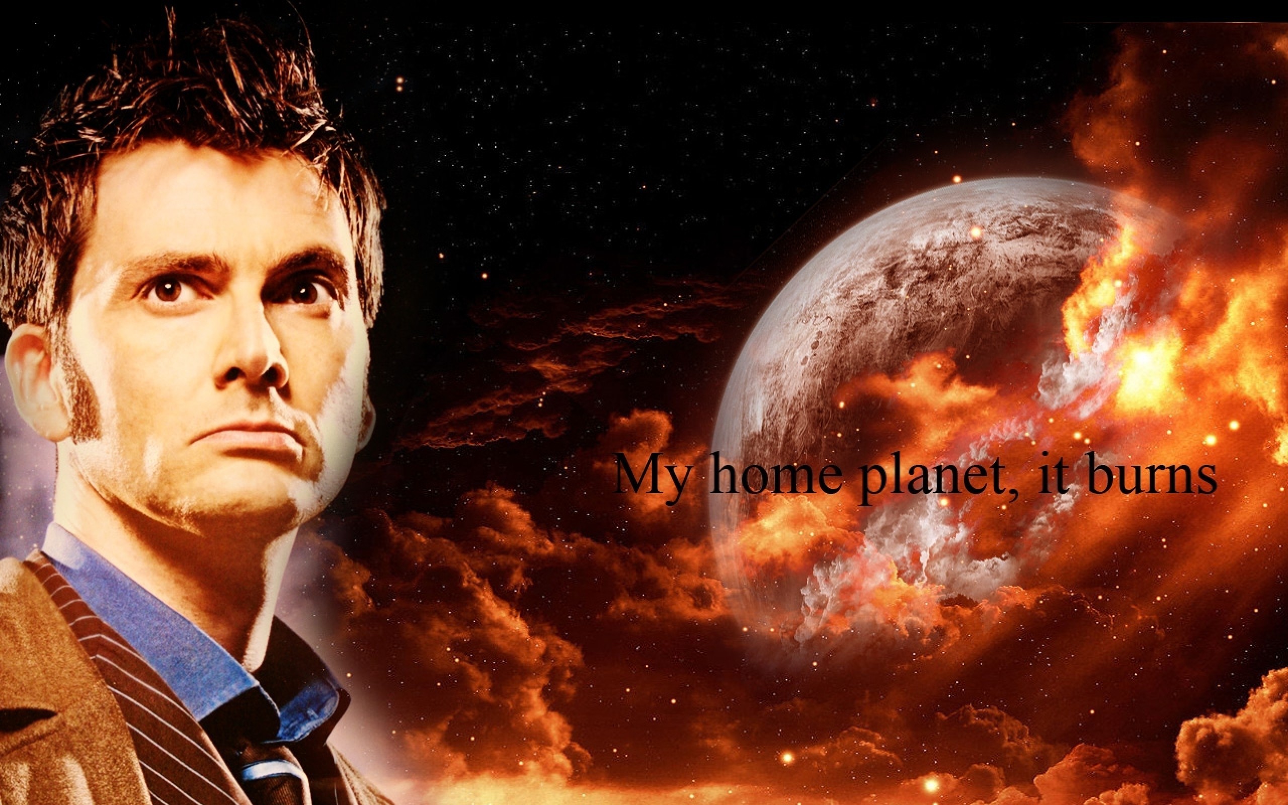 2560x1600 Doctor Who, The Doctor, TARDIS, David Tennant, Gallifrey, Tenth Doctor,  Planet, Quote Wallpapers HD / Desktop and Mobile Backgrounds