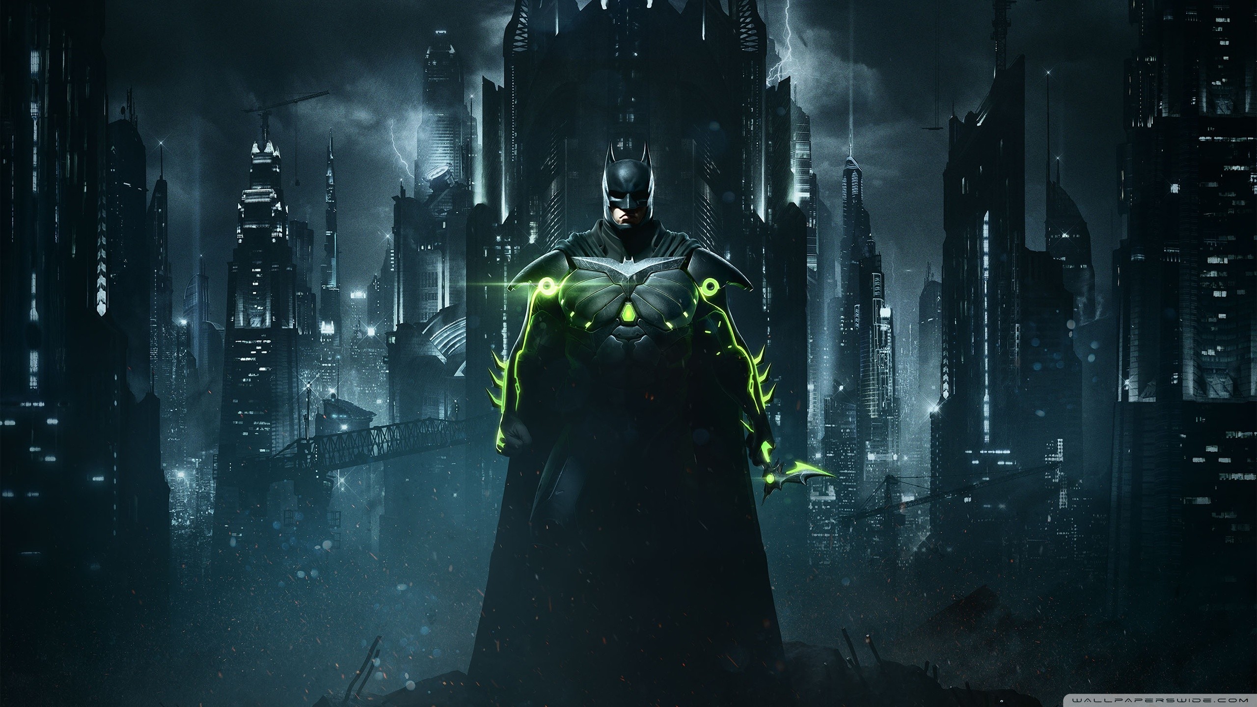 2560x1440 Injustice 2 Batman HD Wide Wallpaper for Widescreen