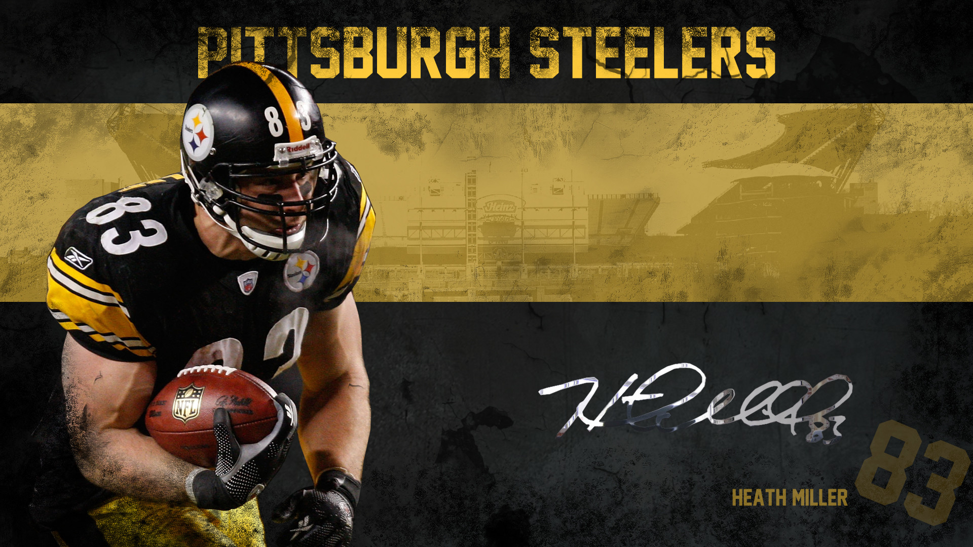 1920x1080 Pittsburgh Steelers Hintergrund titled Heath Miller Hintergrund