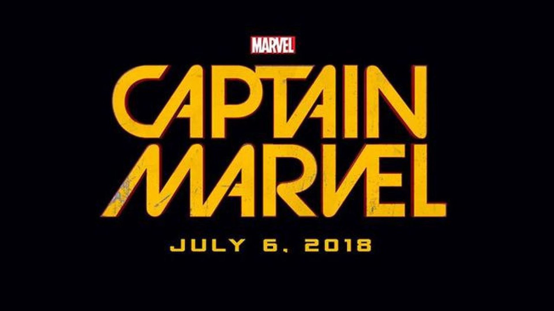 1920x1080 Captain Marvel Logo