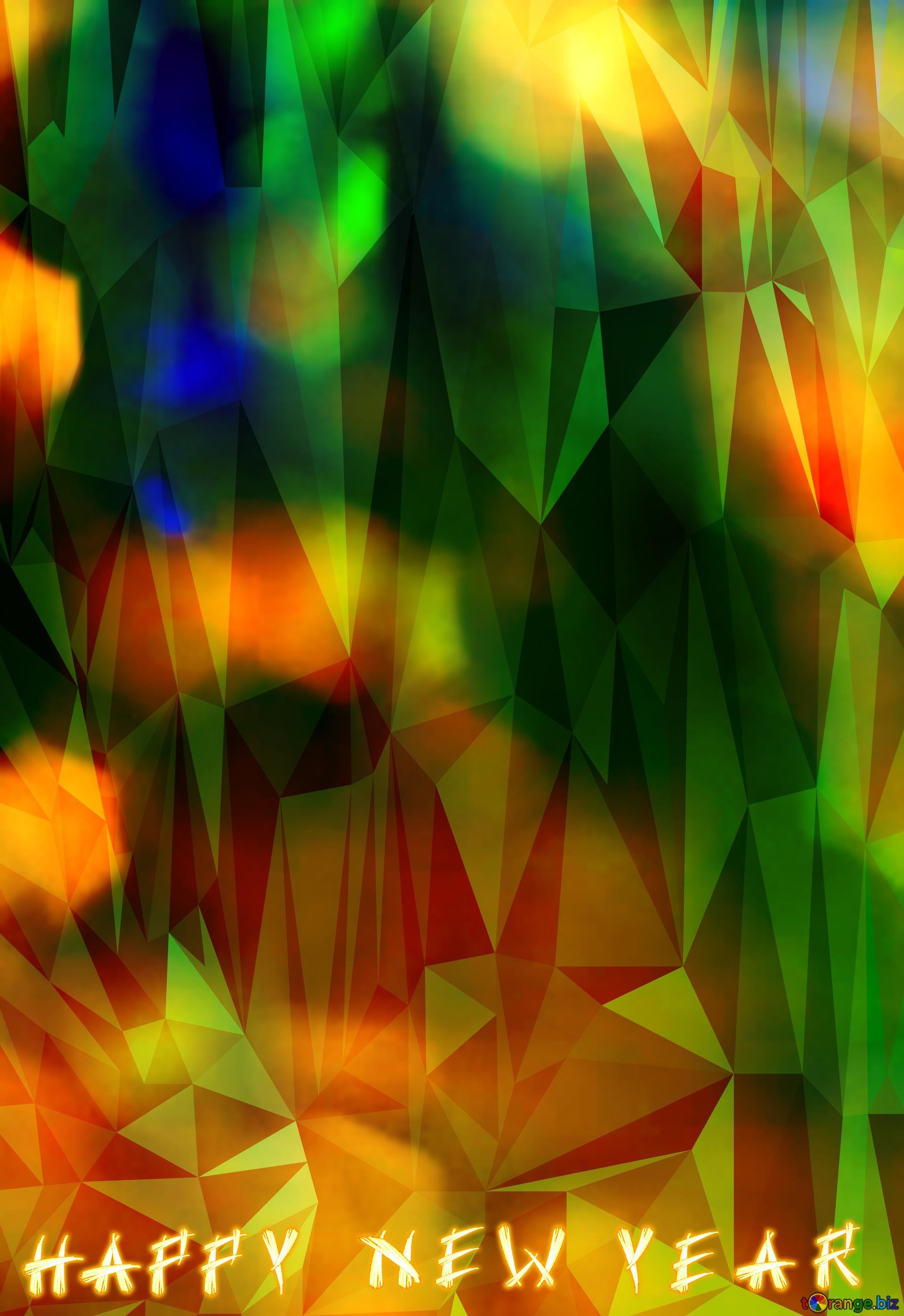 1920x2795 Color festive background. Polygonal abstract geometrical background with  triangles Happy new year