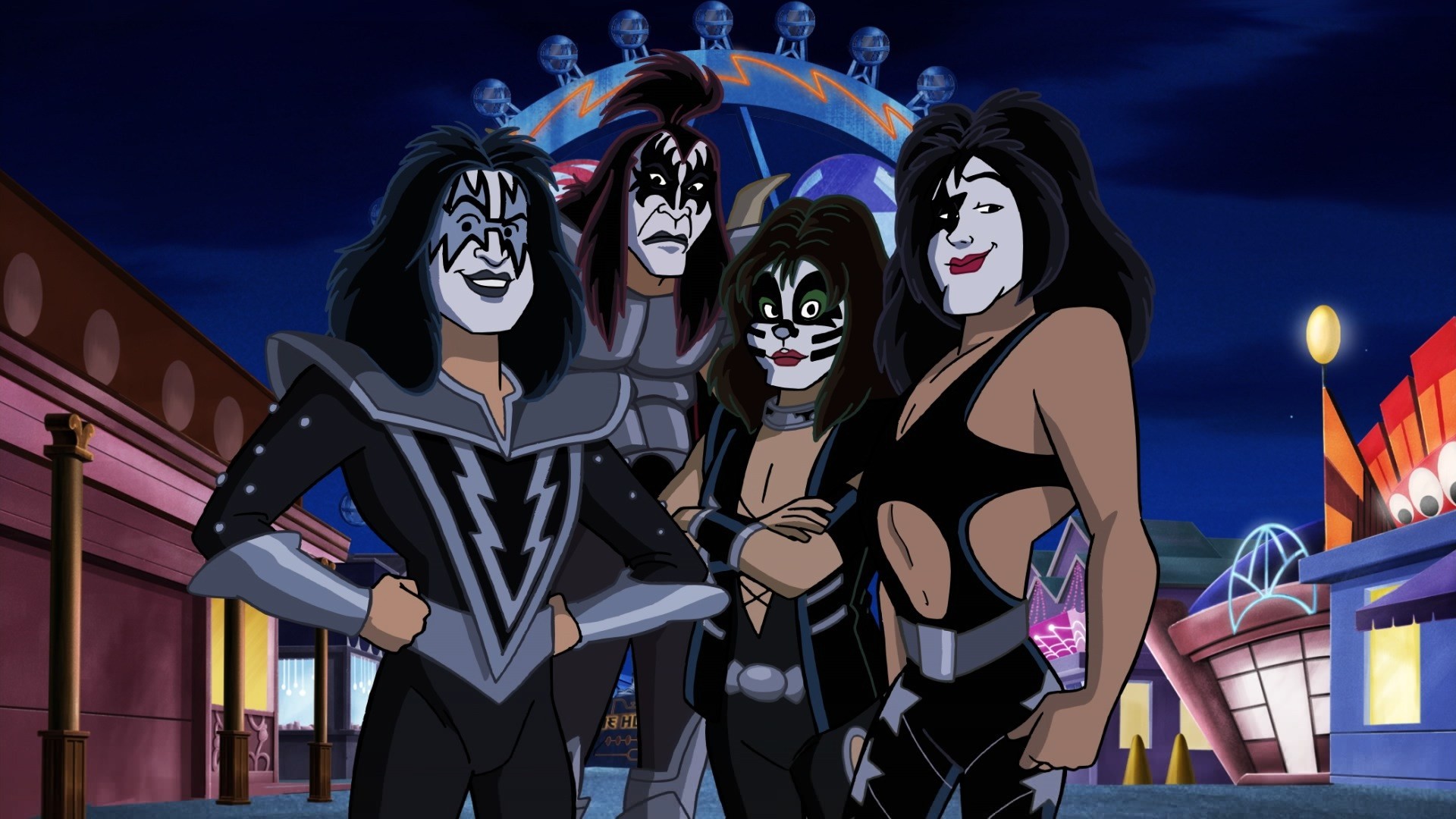 1920x1080 Scooby-Doo and KISS-Rock and Roll Mystery