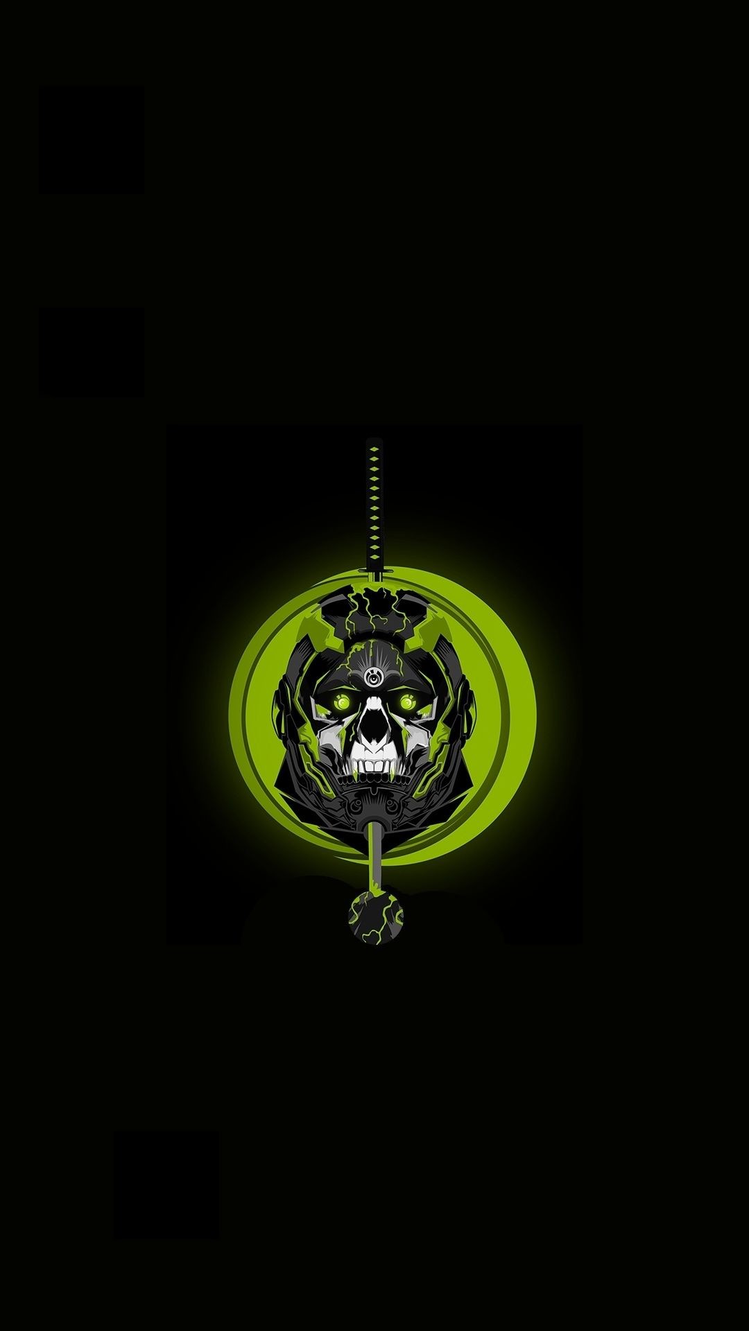 1080x1920 Skull, minimal, Green Lantern,  wallpaper