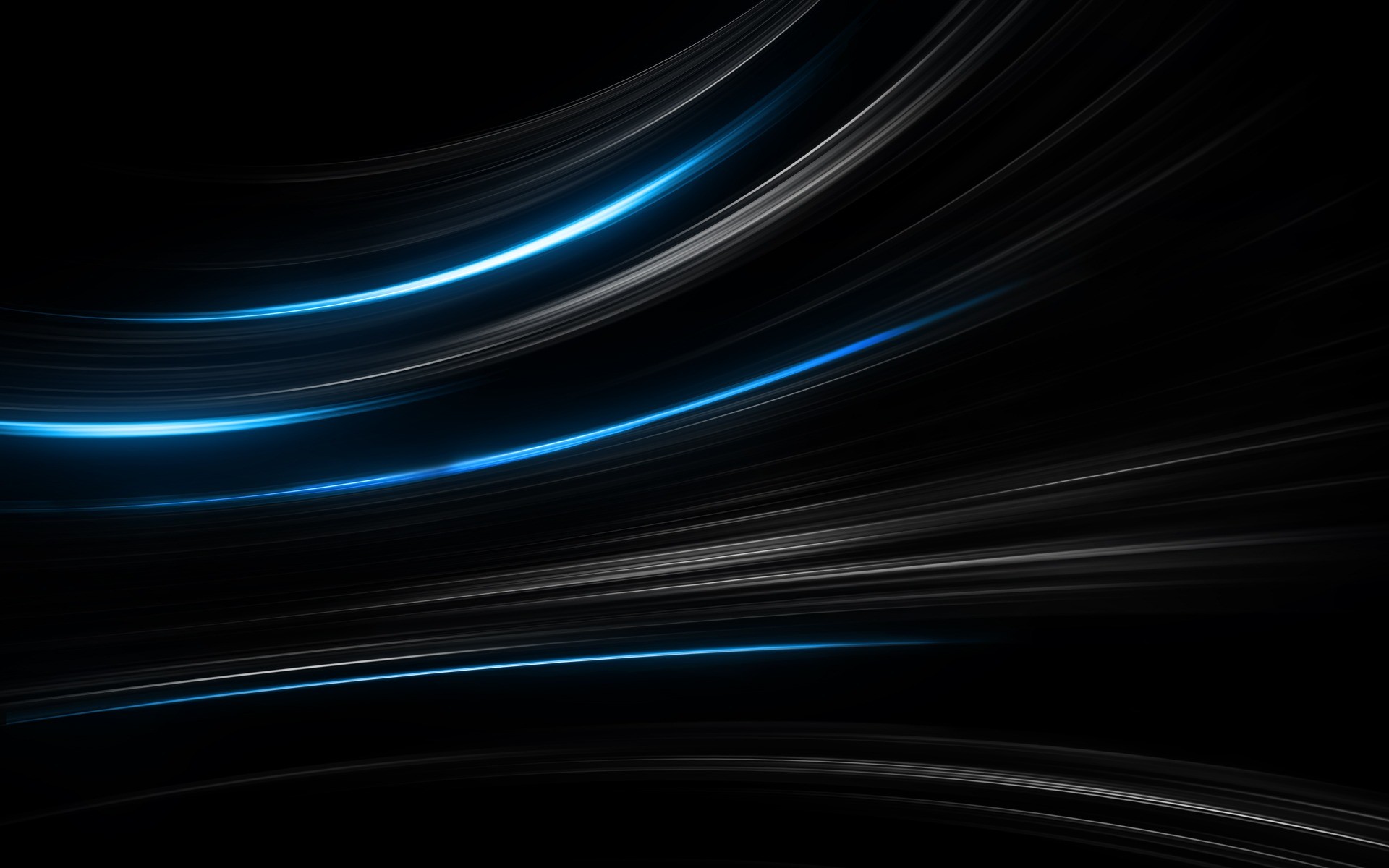 1920x1200 Black and Blue Wallpaper
