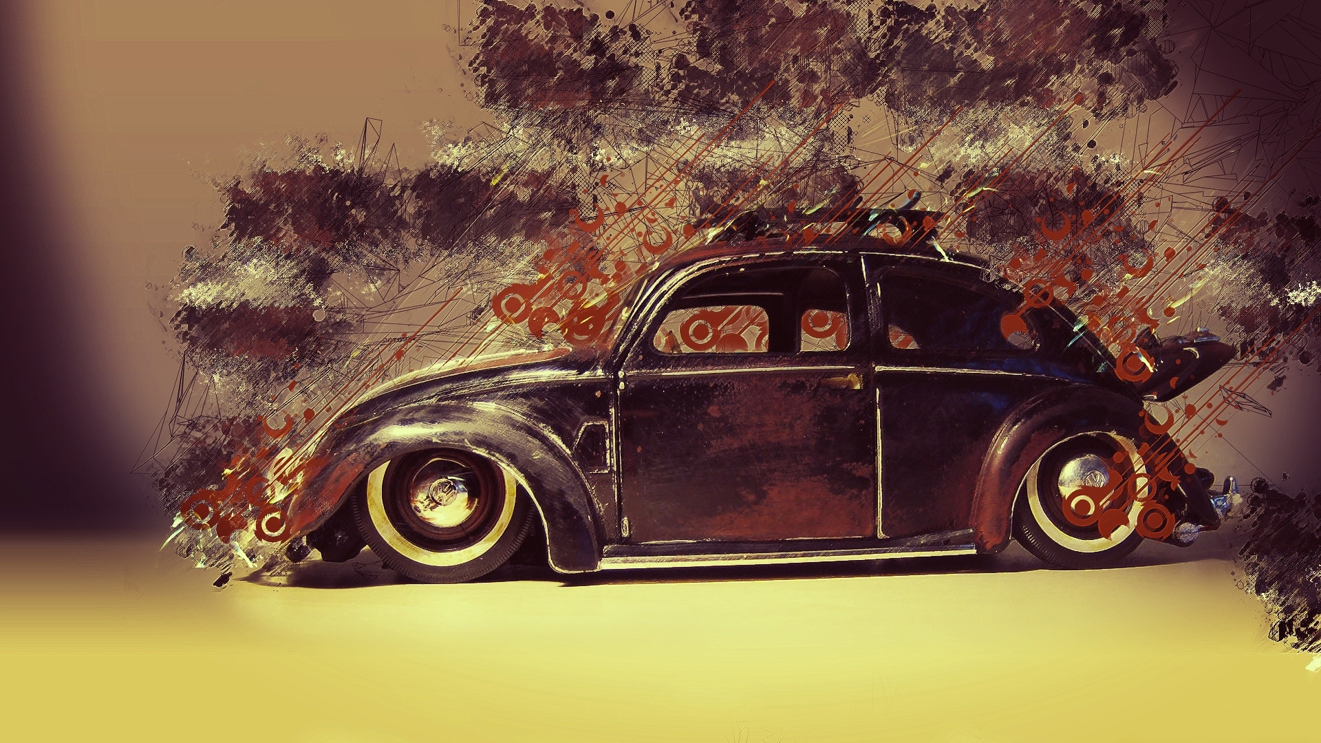 1920x1080 Volkswagen Beetle Wallpaper Photo #3B5