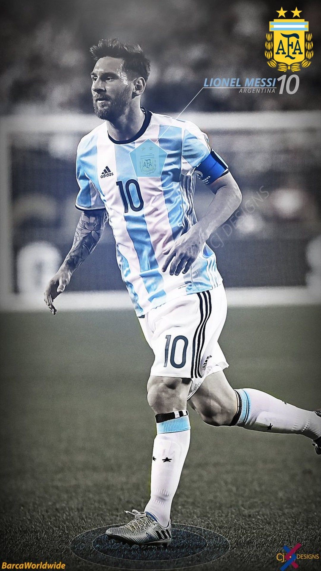 1080x1920 Messi Argentina HD Wallpaper For iPhone - 2018 Football Wallpapers