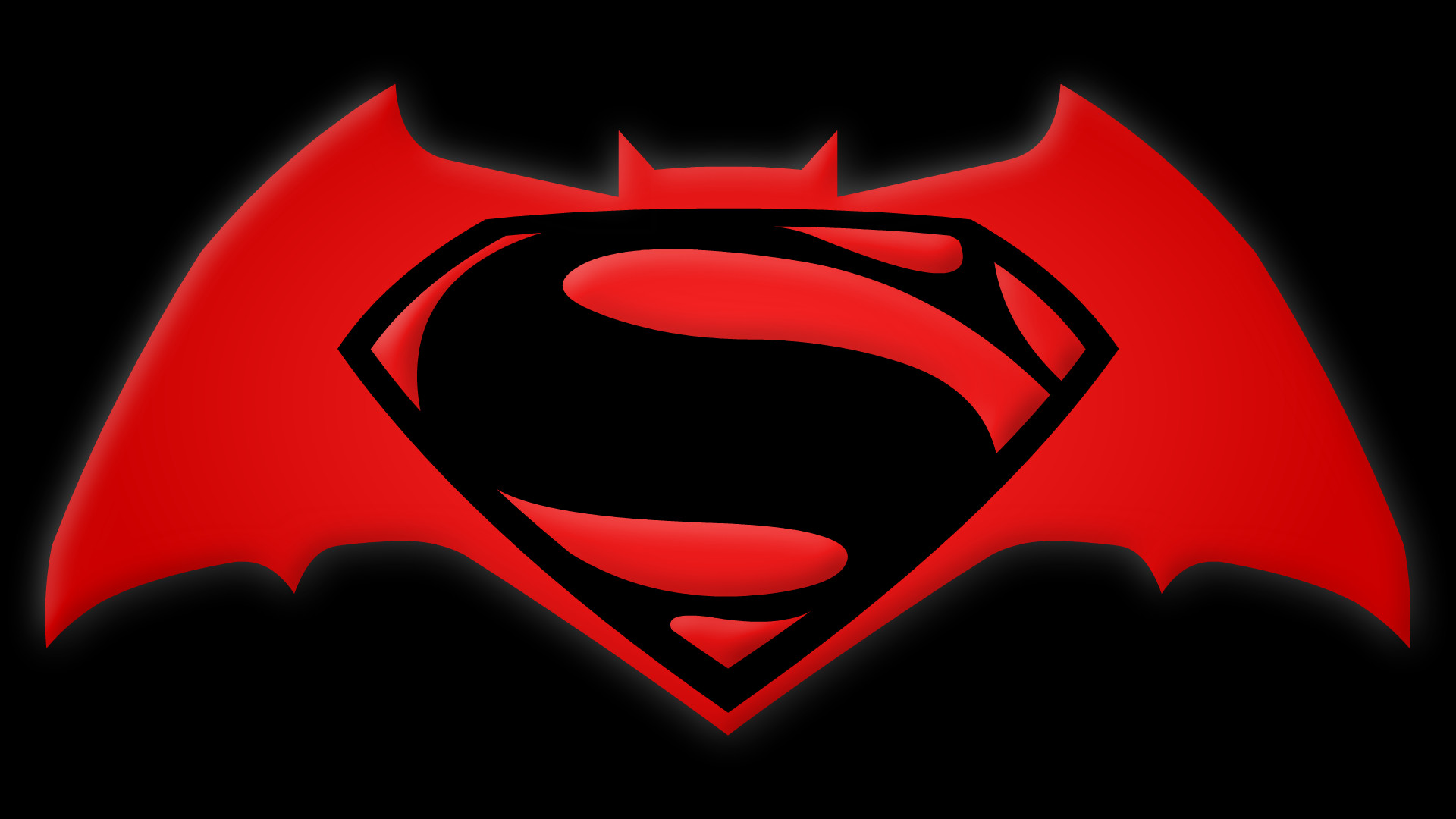 1920x1080 Batman v Superman Symbol by Yurtigo Batman v Superman Symbol by Yurtigo