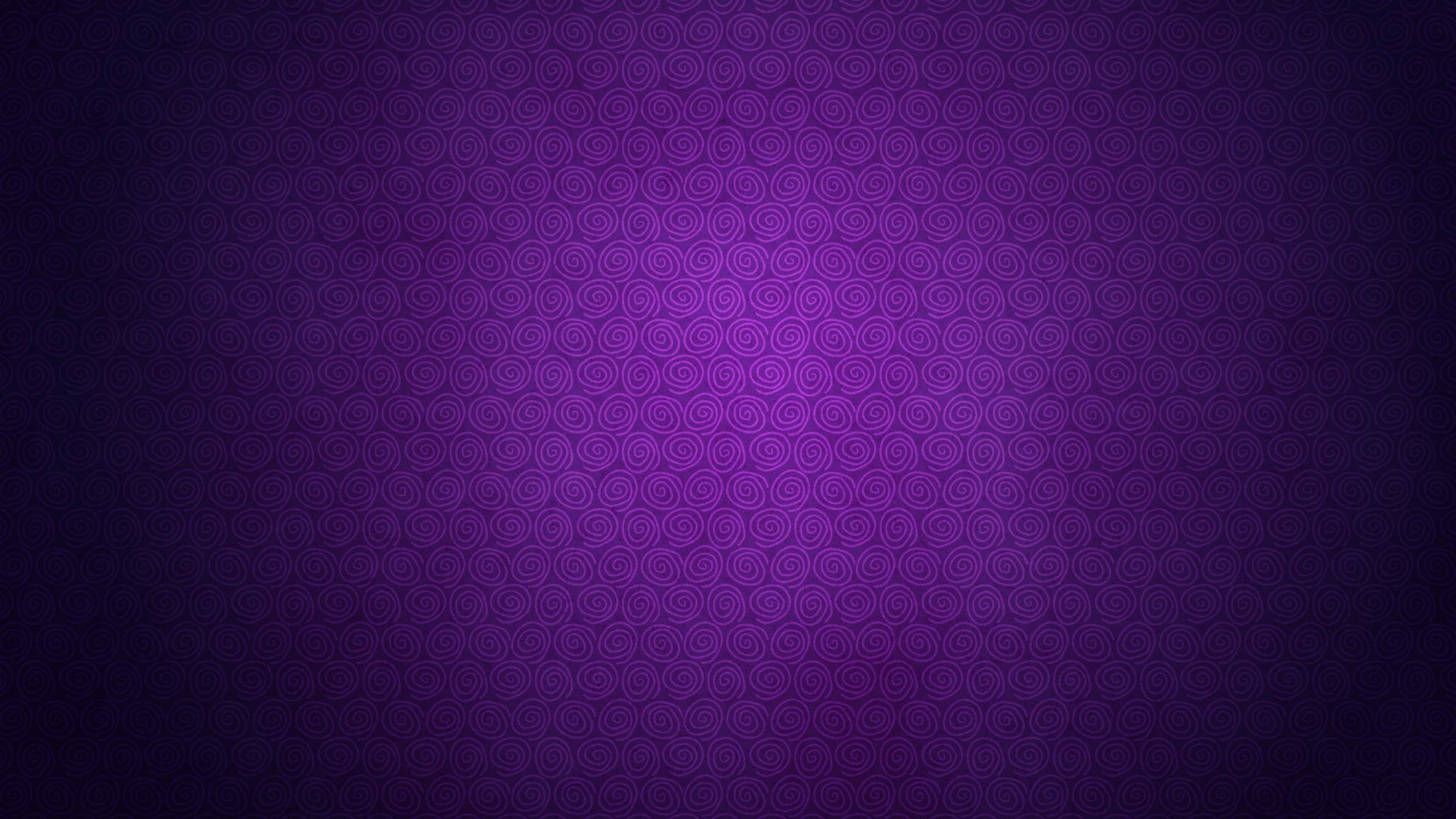 3840x2160  Wallpaper spinning, twisting, dark, purple