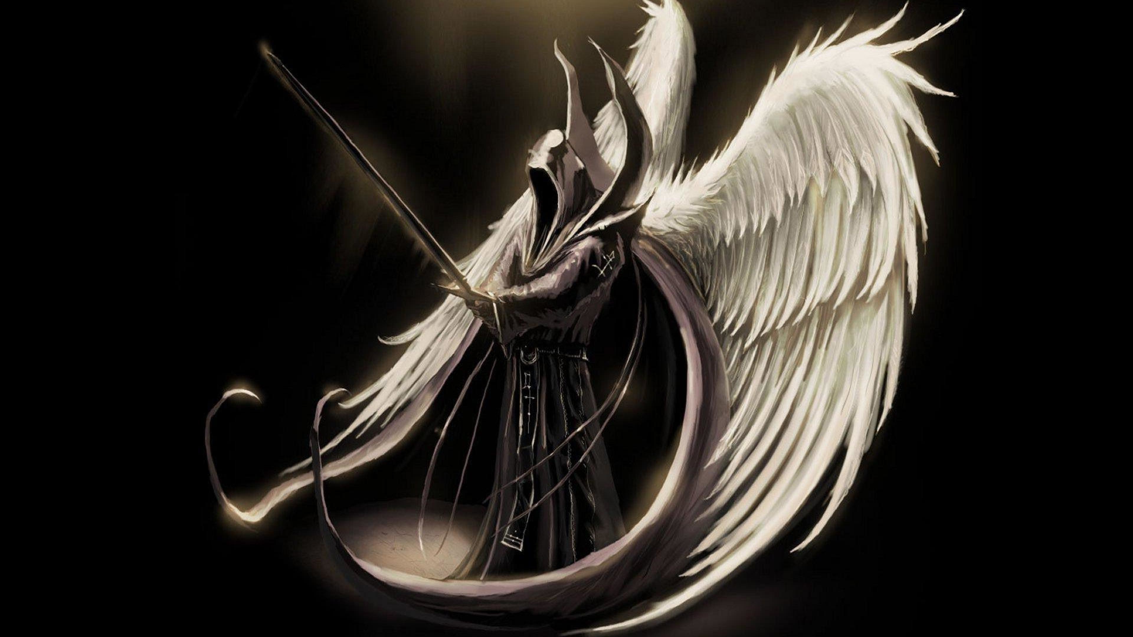 3840x2160 Angel Death Angel of death Fantasy HD Wallpapers, Desktop .