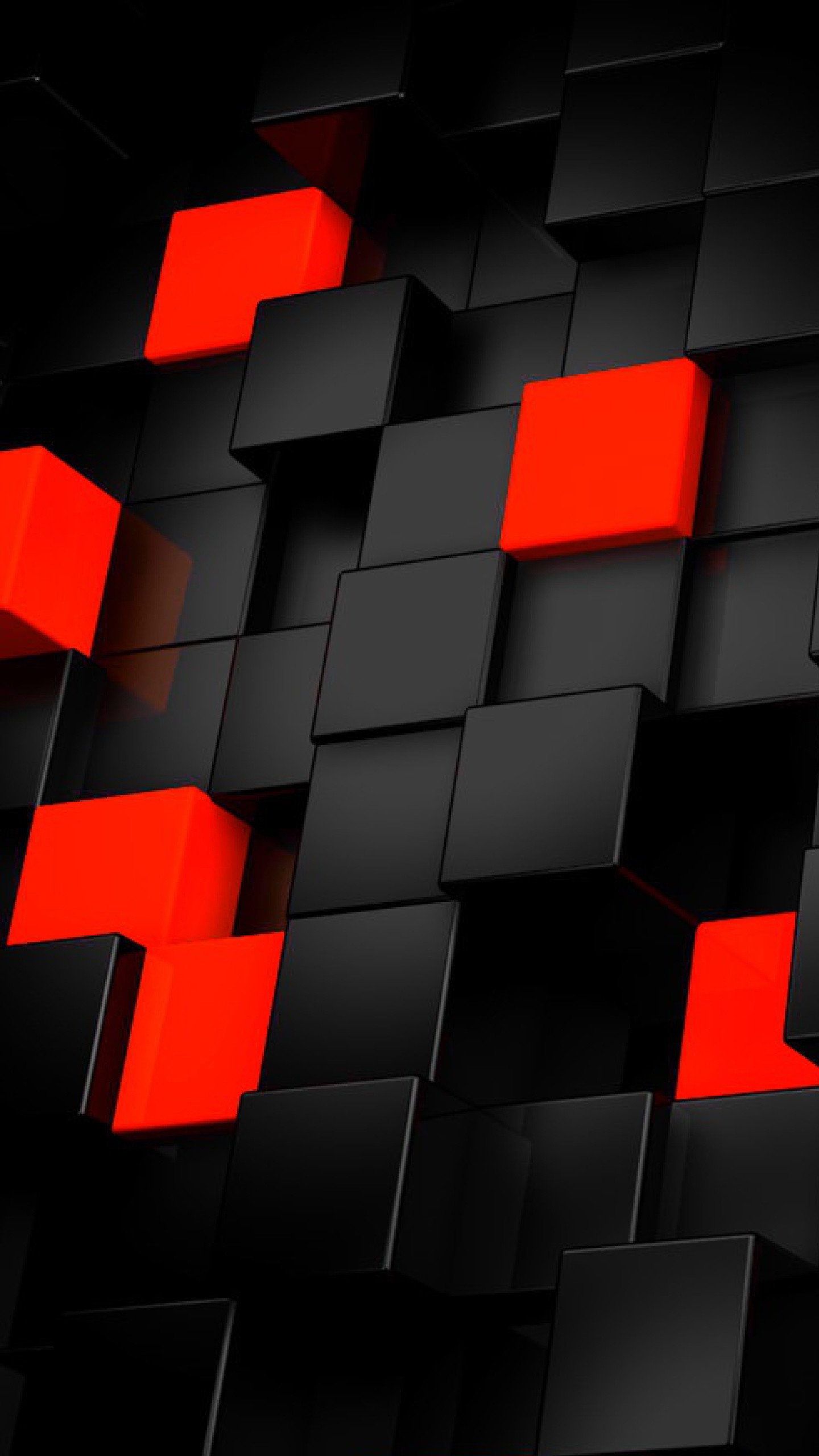 1440x2560 Download the Android Many Cubes wallpaper