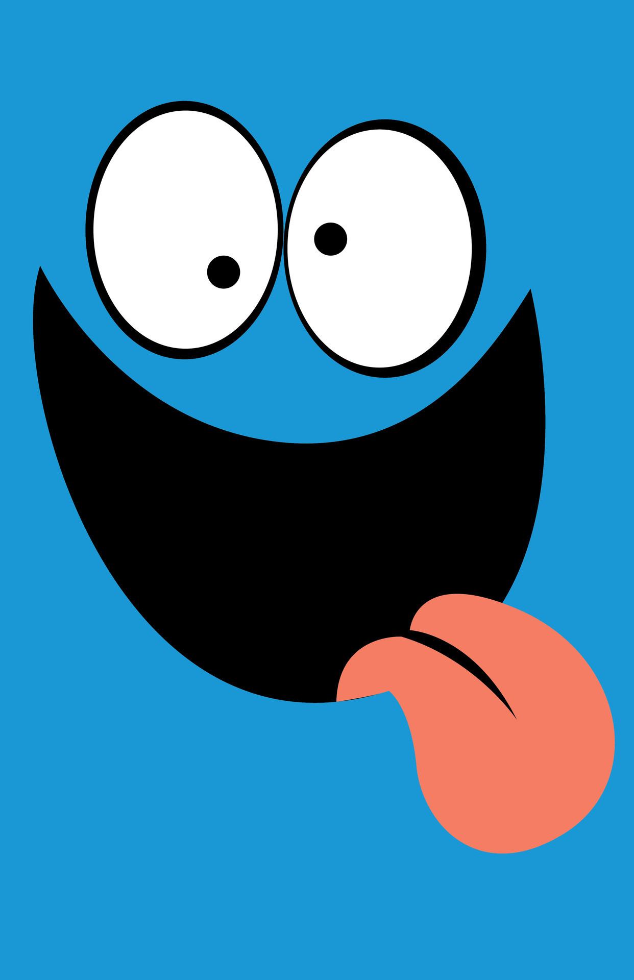 1242x1920 Bloo of Fosters Home for Imaginary Friends