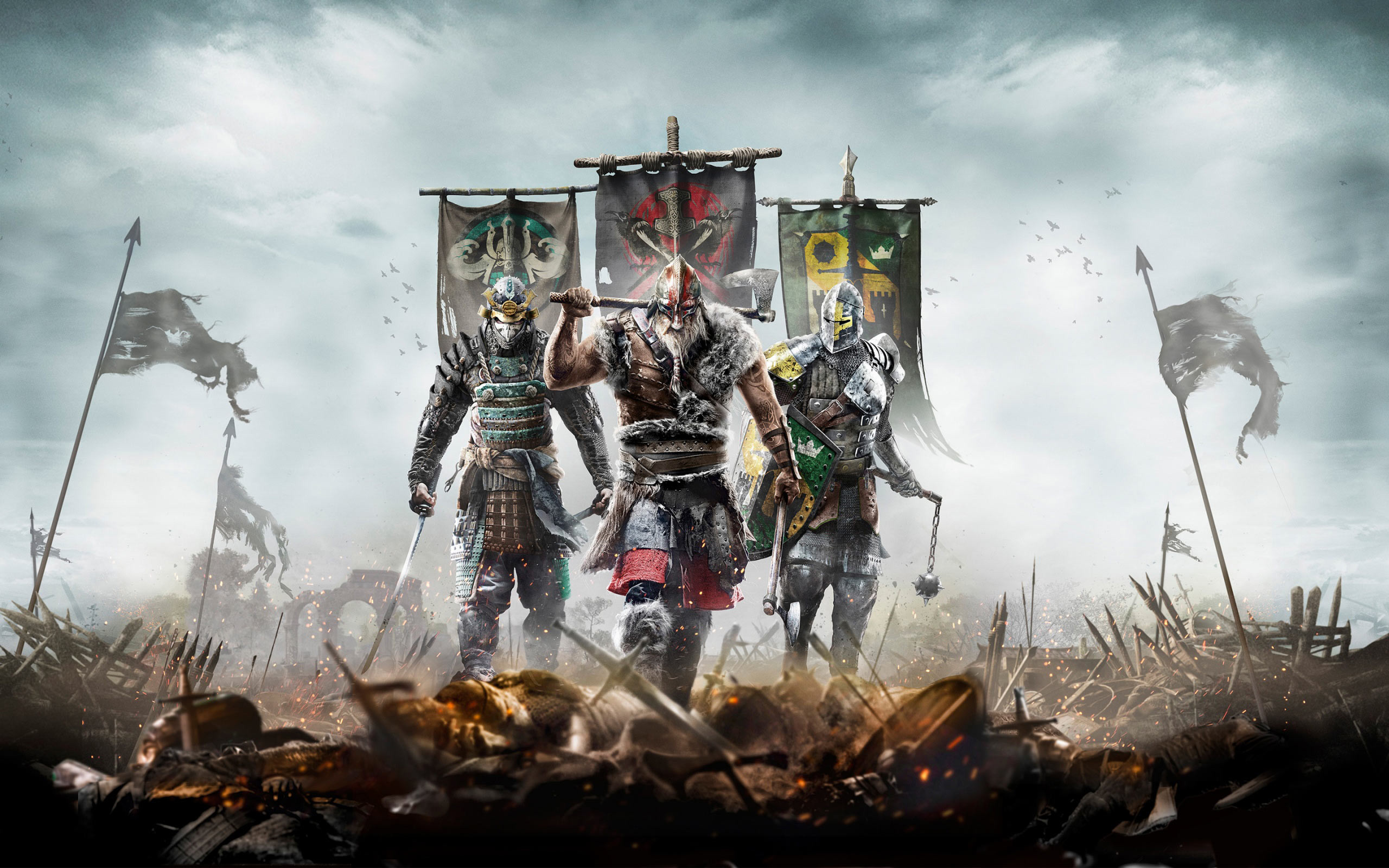 2560x1600 Wallpaper HD For Honor #ForHonor #Ubisoft #PC #PS4 #XboxOne #Vikings