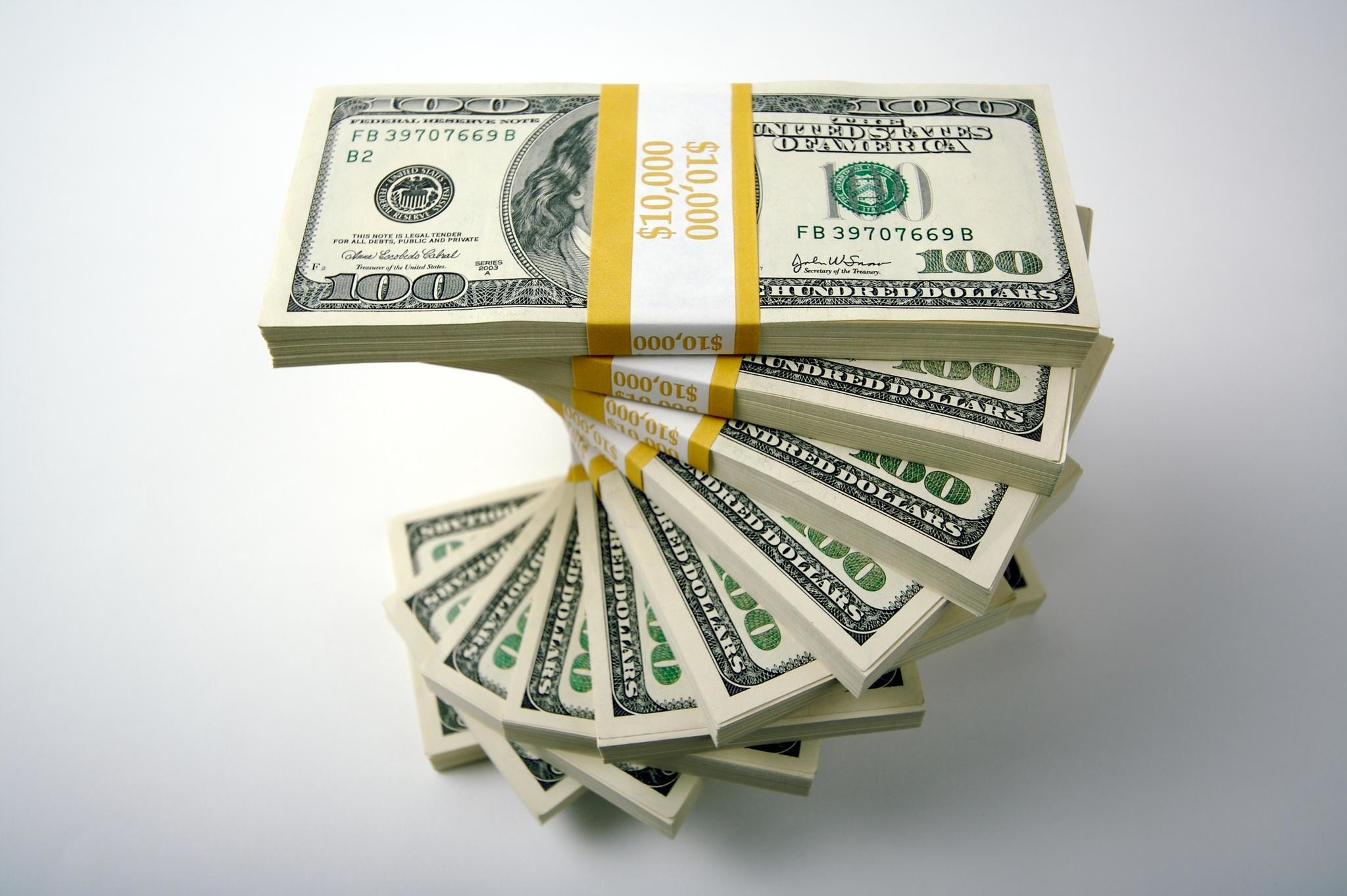 2048x1362 ... Awesome Stack Of 100 Dollar Bills Wallpaper Free download best Latest  3D HD desktop wallpapers background