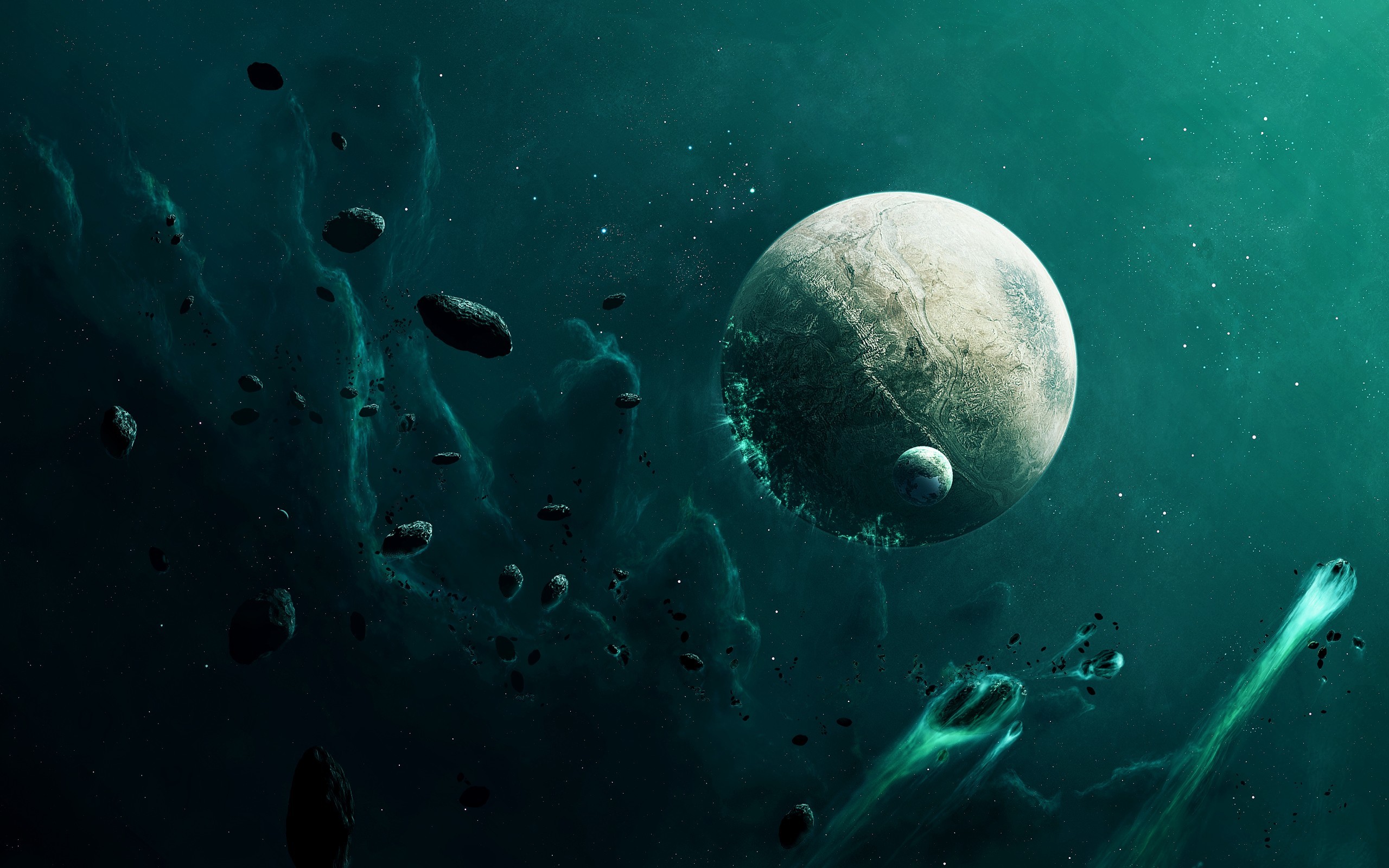 2560x1600 Previous: Planets Moon & Asteroids ...