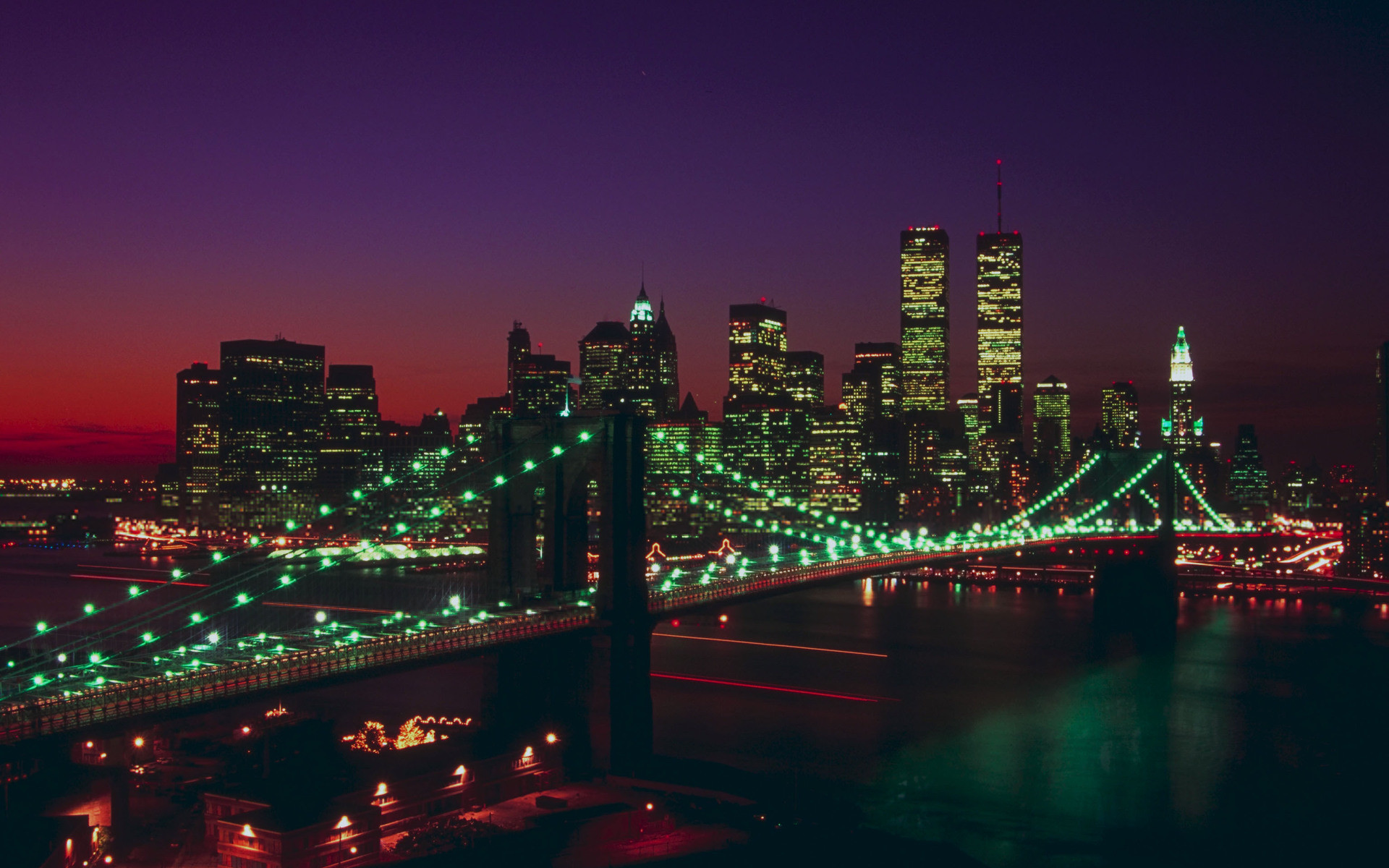 1920x1200 New York Skyline At Night Wallpaper Hd 3 City Hd Background Hd ..