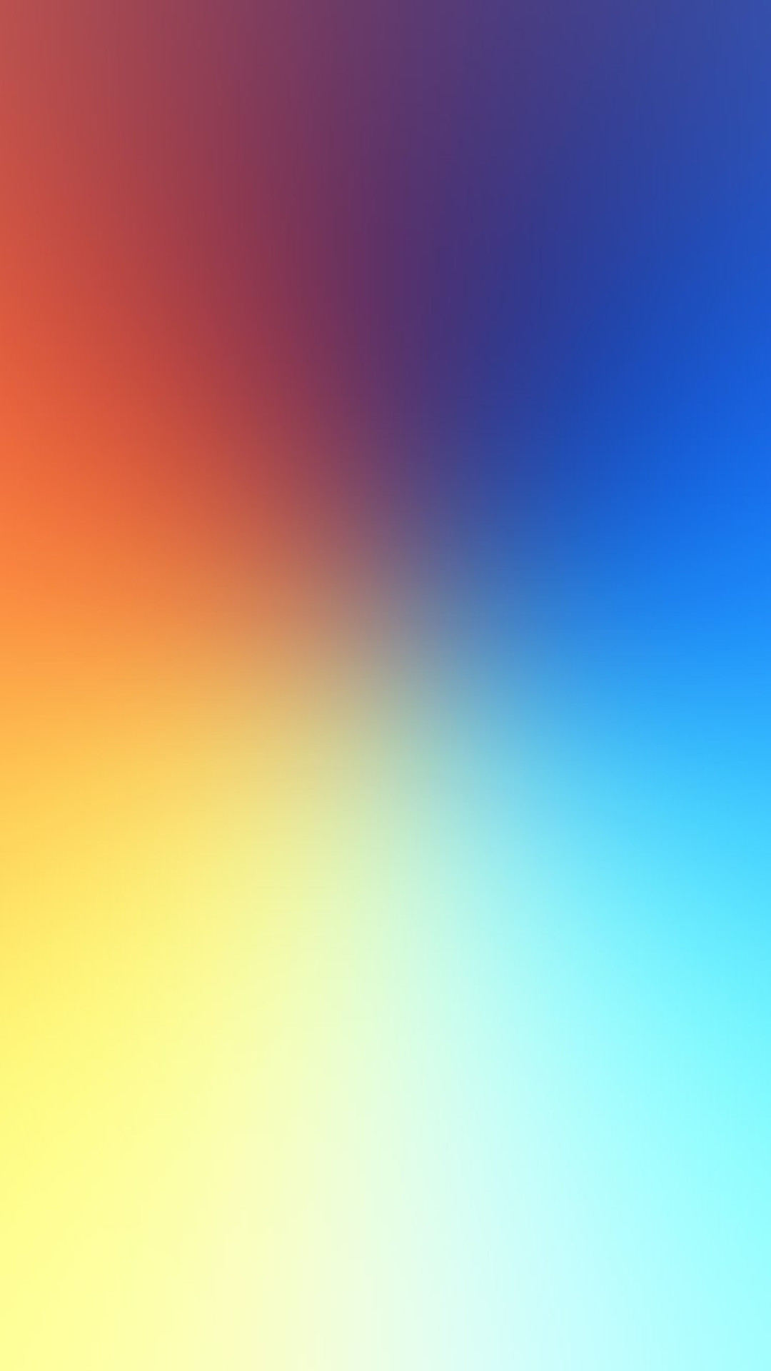 1080x1920 Rainbow Circle Reverse Gradation Blur iPhone 6 wallpaper