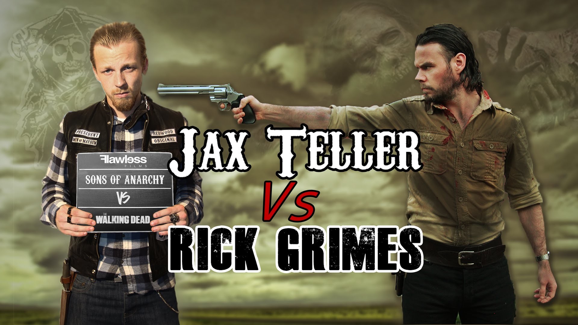 1920x1080 Jax Teller Vs Rick Grimes | Sons of Anarchy Vs The Walking Dead - YouTube