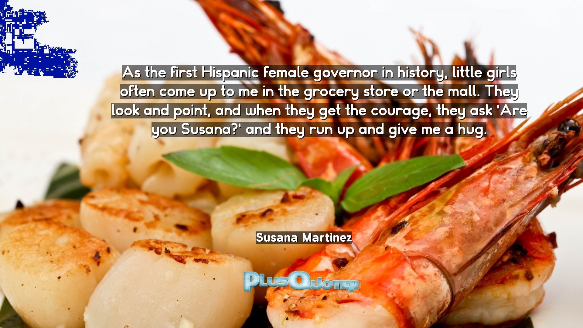 1920x1080 Download Wallpaper with inspirational Quotes- "As the first Hispanic female  governor in history,