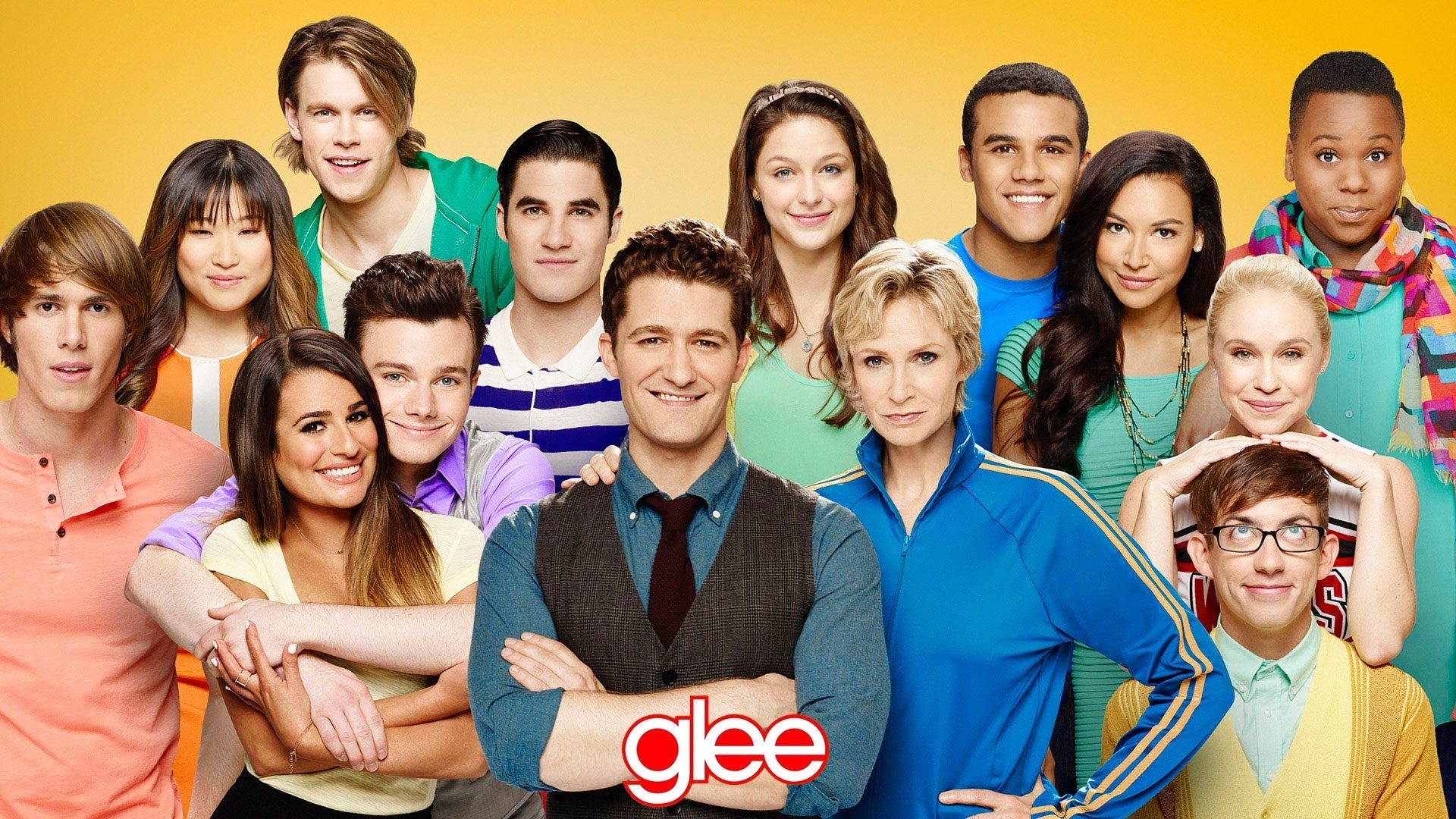 1920x1080 Glee wallpaper possibly containing a portrait called Glee