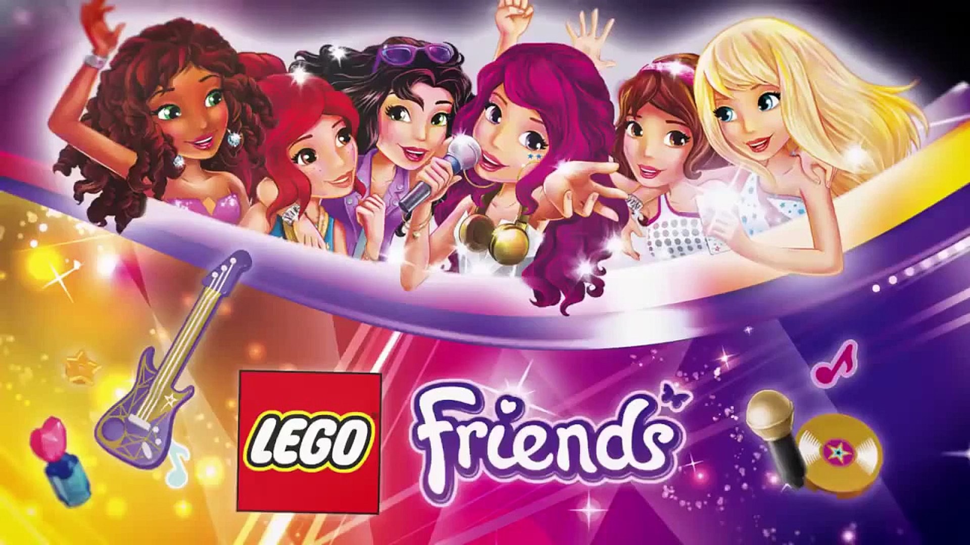1920x1080 Lego Friends | 41101 | Heartlake Grand Hotel | 3D Review - video dailymotion