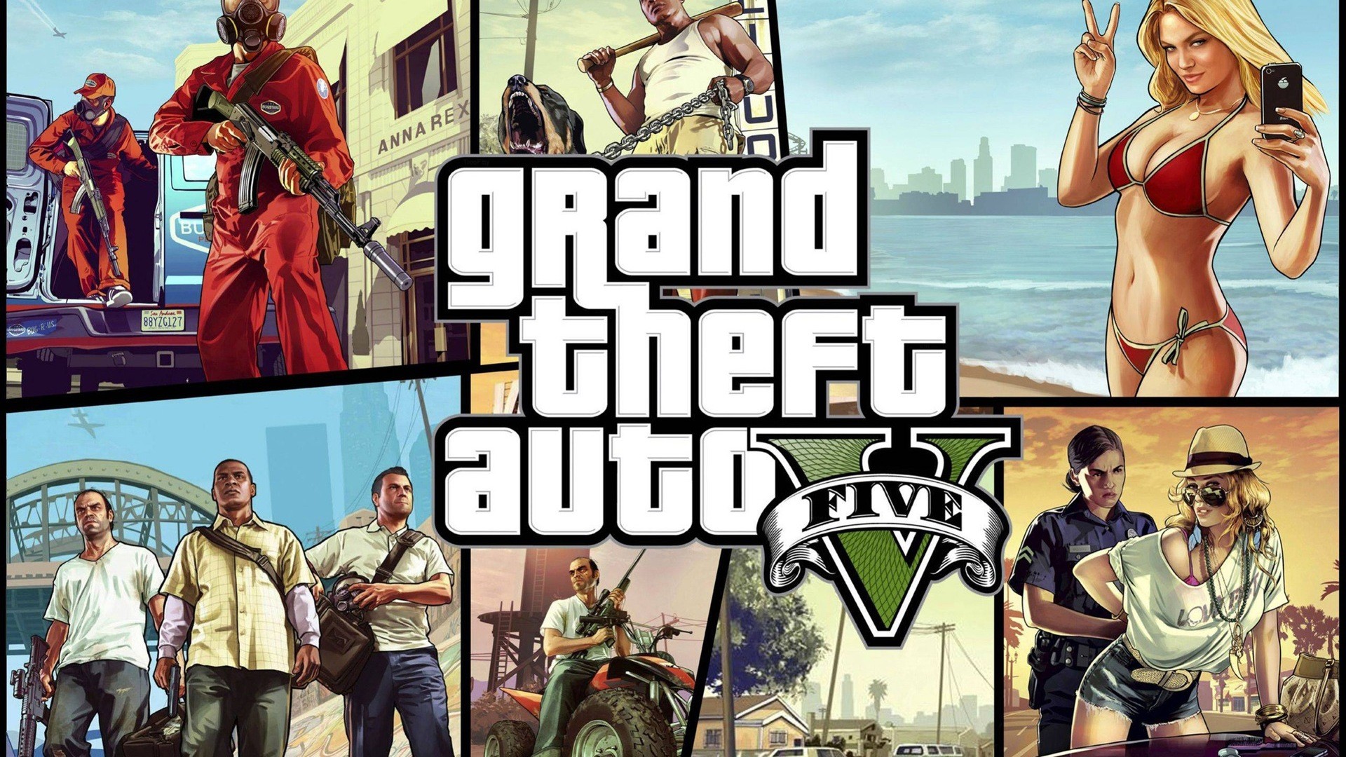 1920x1080 Grand Theft Auto V GTA 5 HD game wallpapers #8 - .