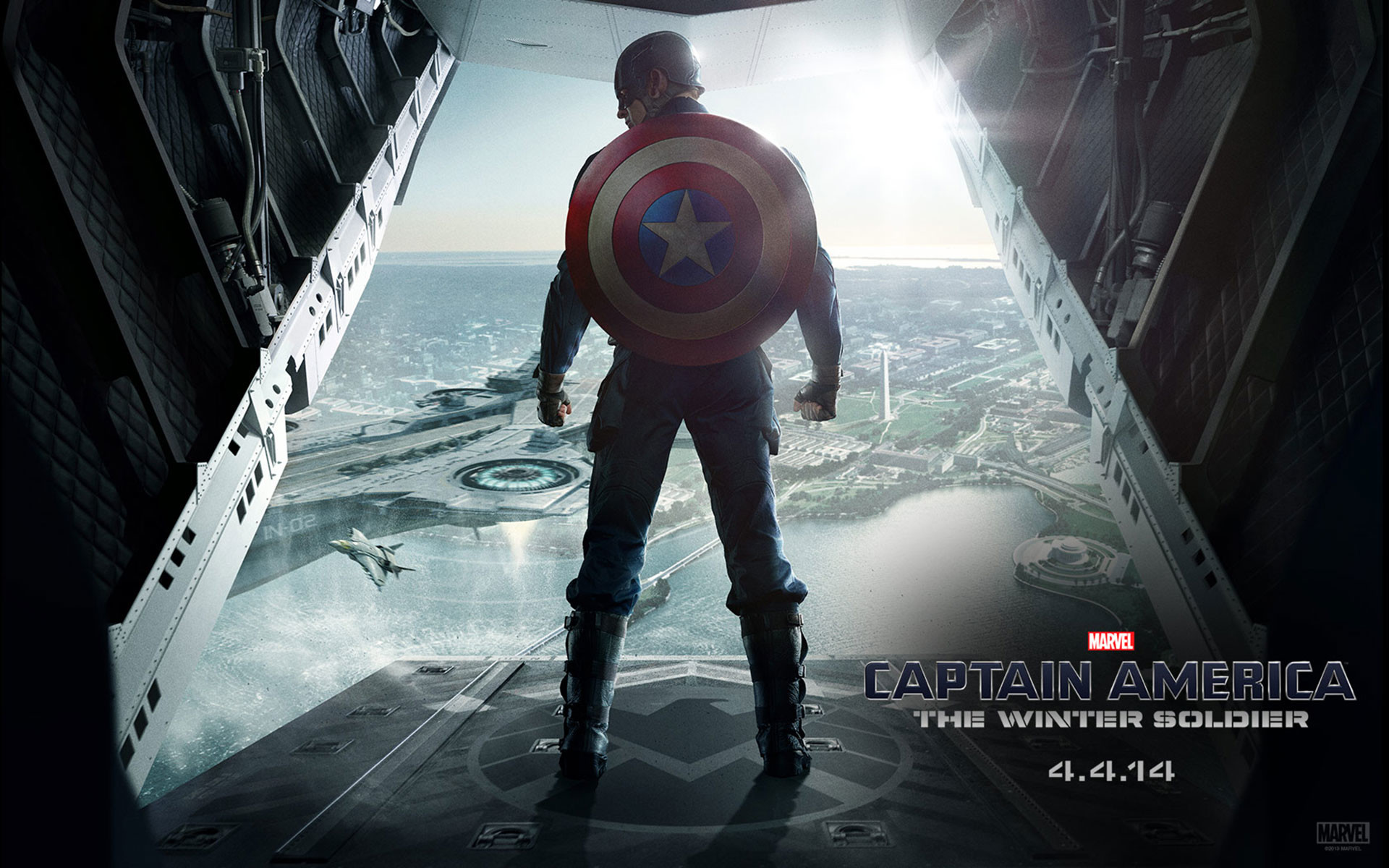 1920x1200 Captain America in Action Wallpapers & Desktop Backgrounds