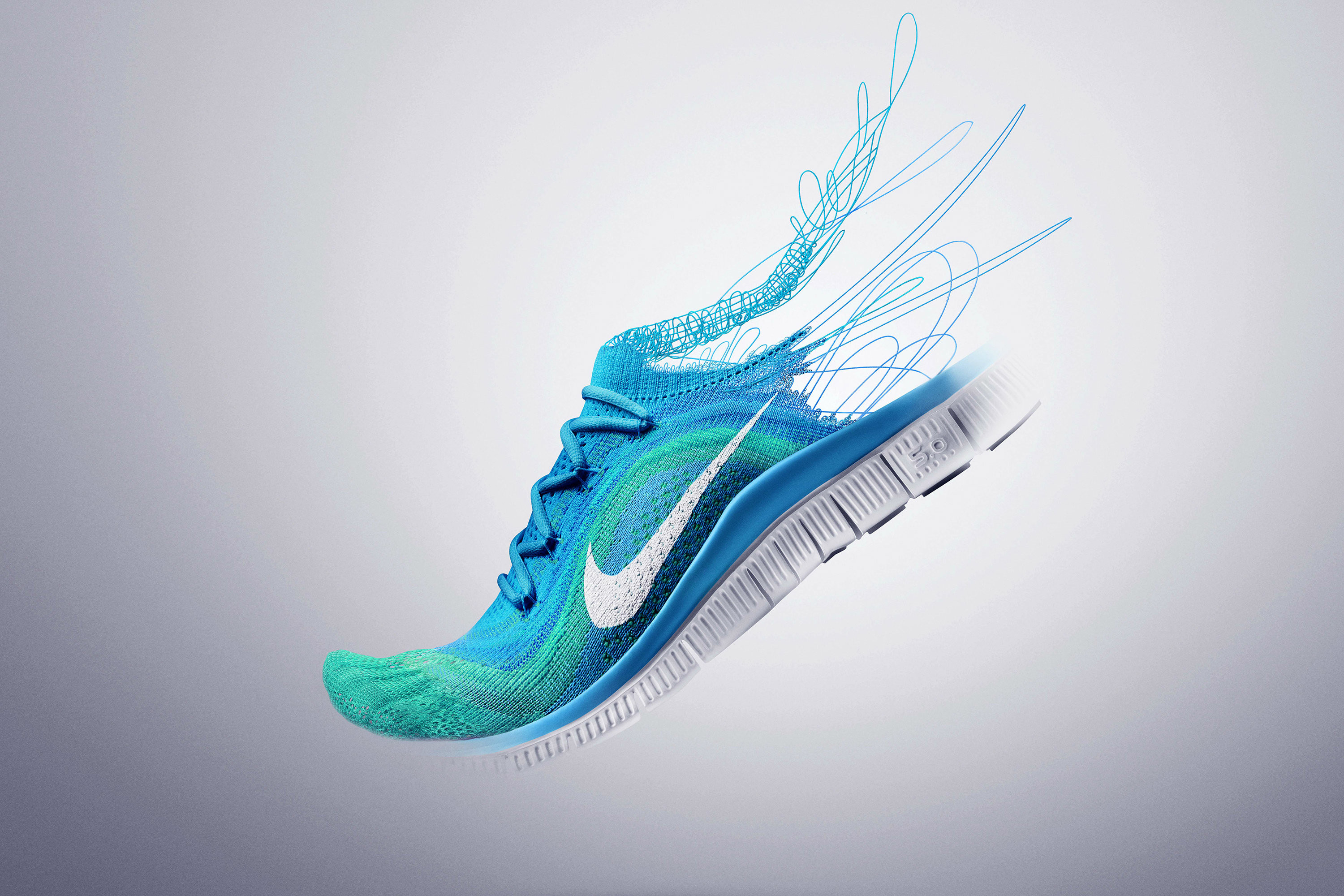 Кроссовки Nike free Flyknit 5.0