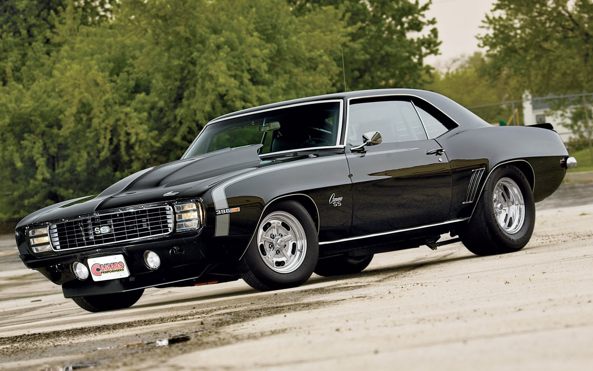 1920x1200 Car of the day – 1969 Custom Chevrolet Camaro SS 396 HD Engine: 396 cu 375  hp kW). Reaches km/h or mph in just seconds. Top speed is 225 km/h mph).