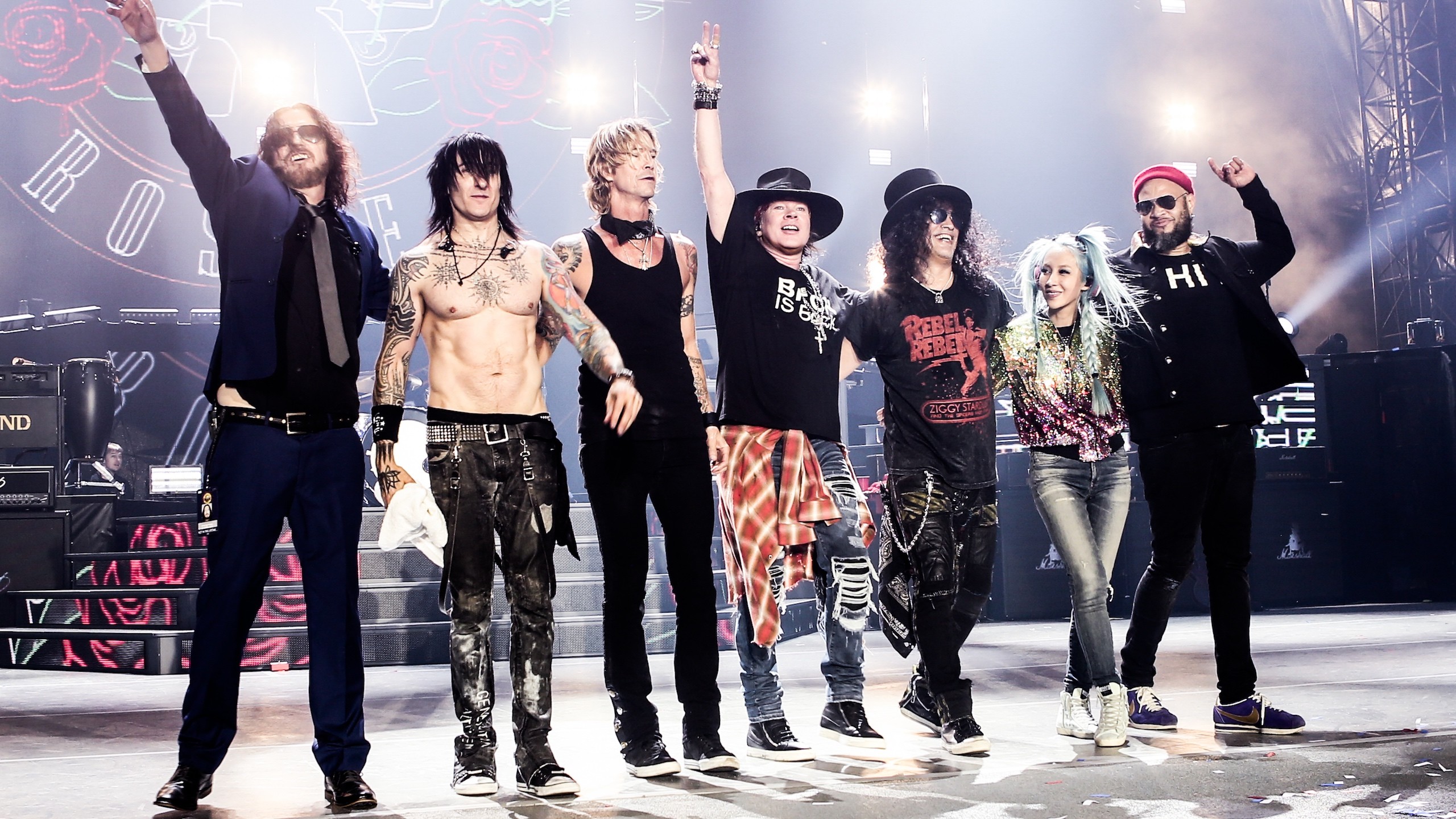 2560x1440 Guns N Roses extend reunion tour in North America