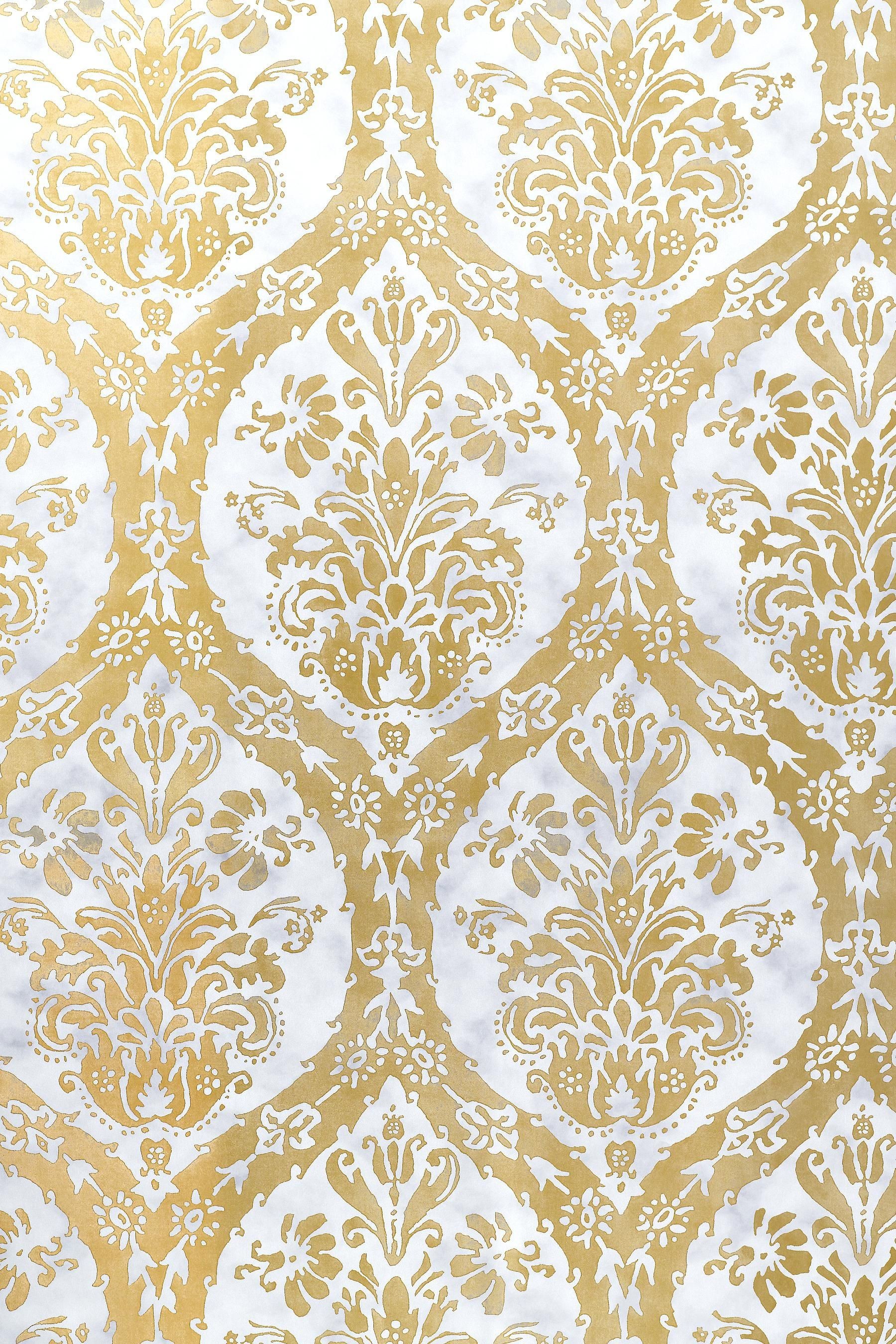 1800x2700 foil damask wallpaper print google search gold leaf