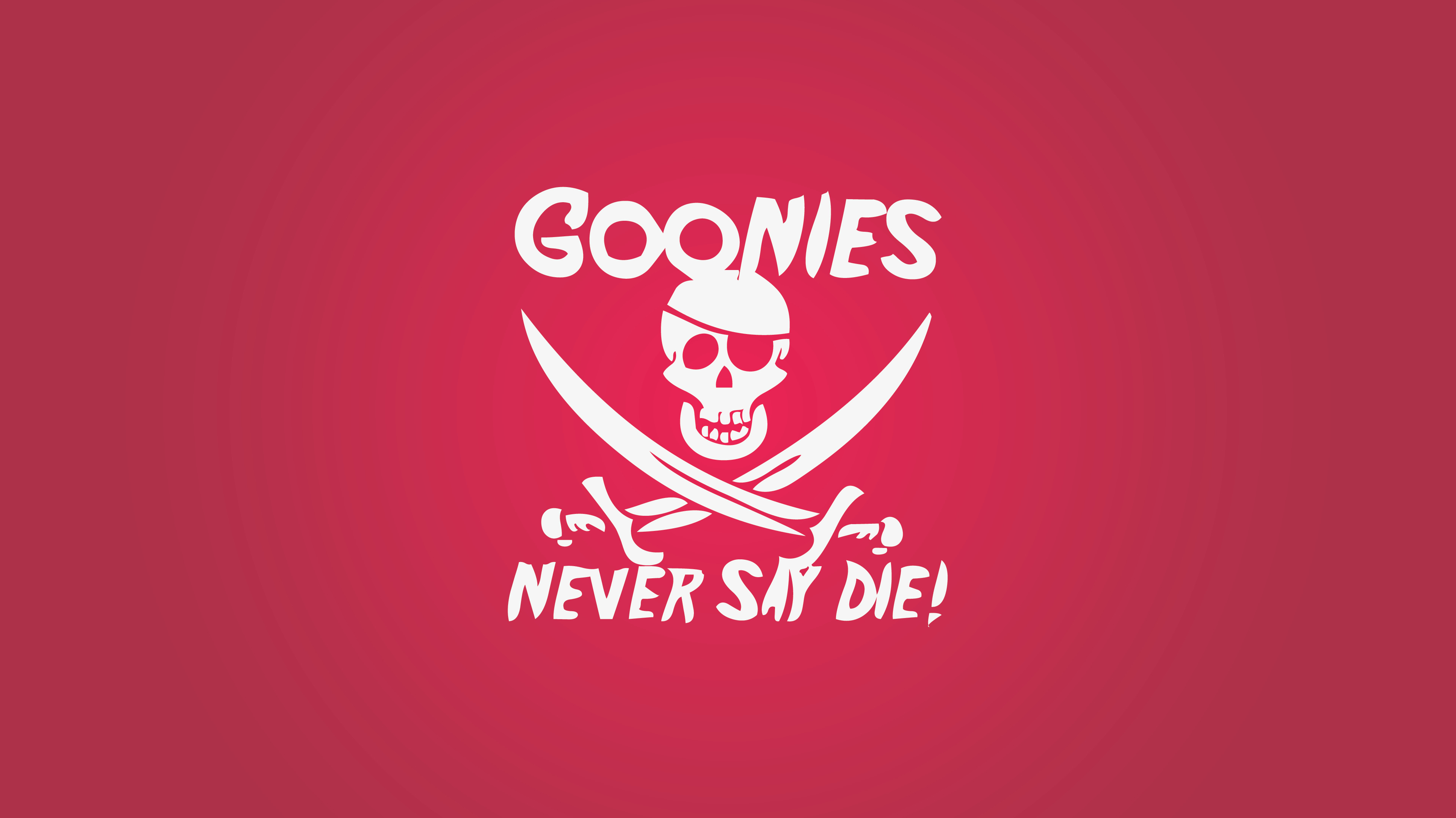 3840x2160 Goonies Never Say Die ...
