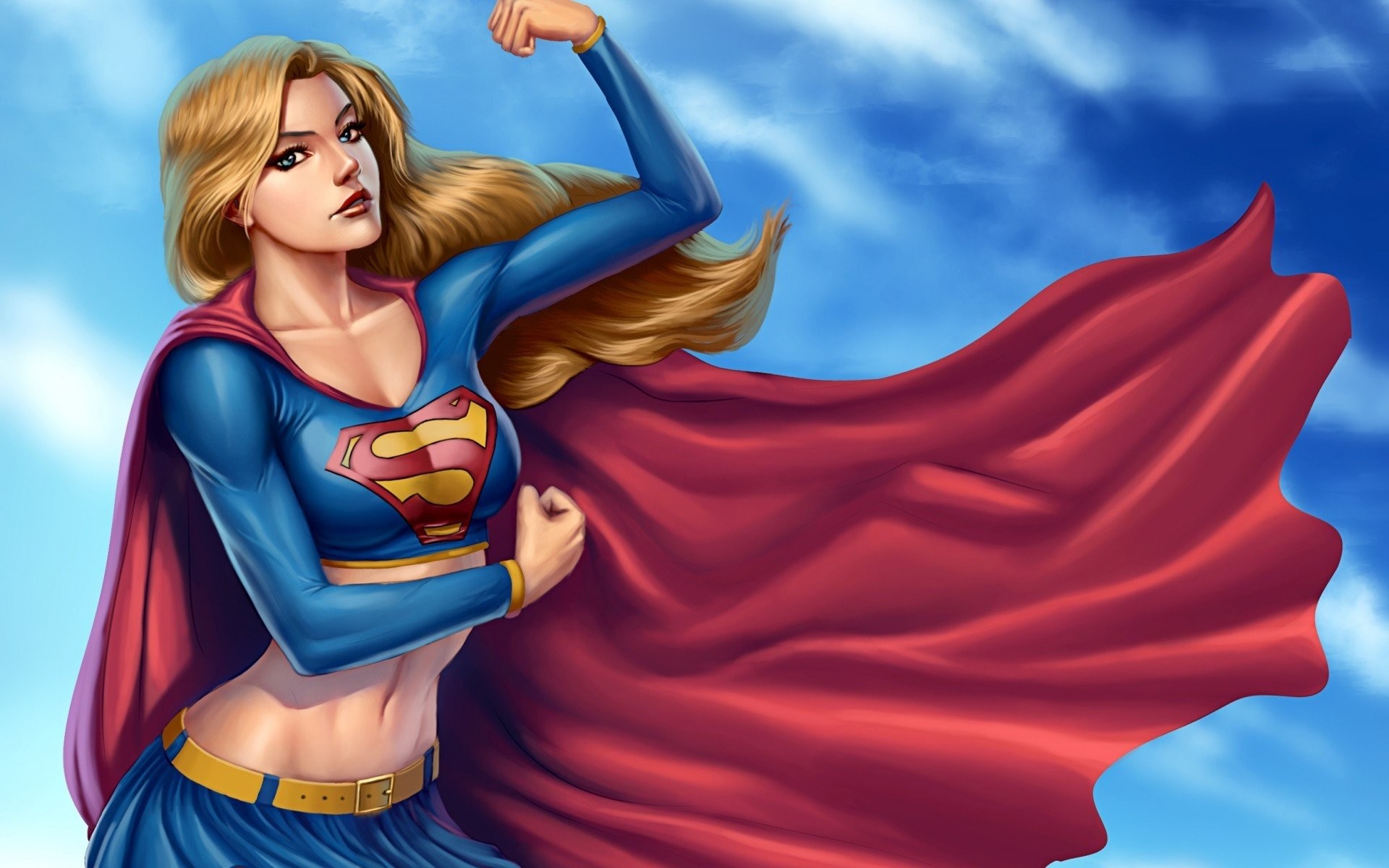1920x1200 Supergirl Superman Superheroes 127482
