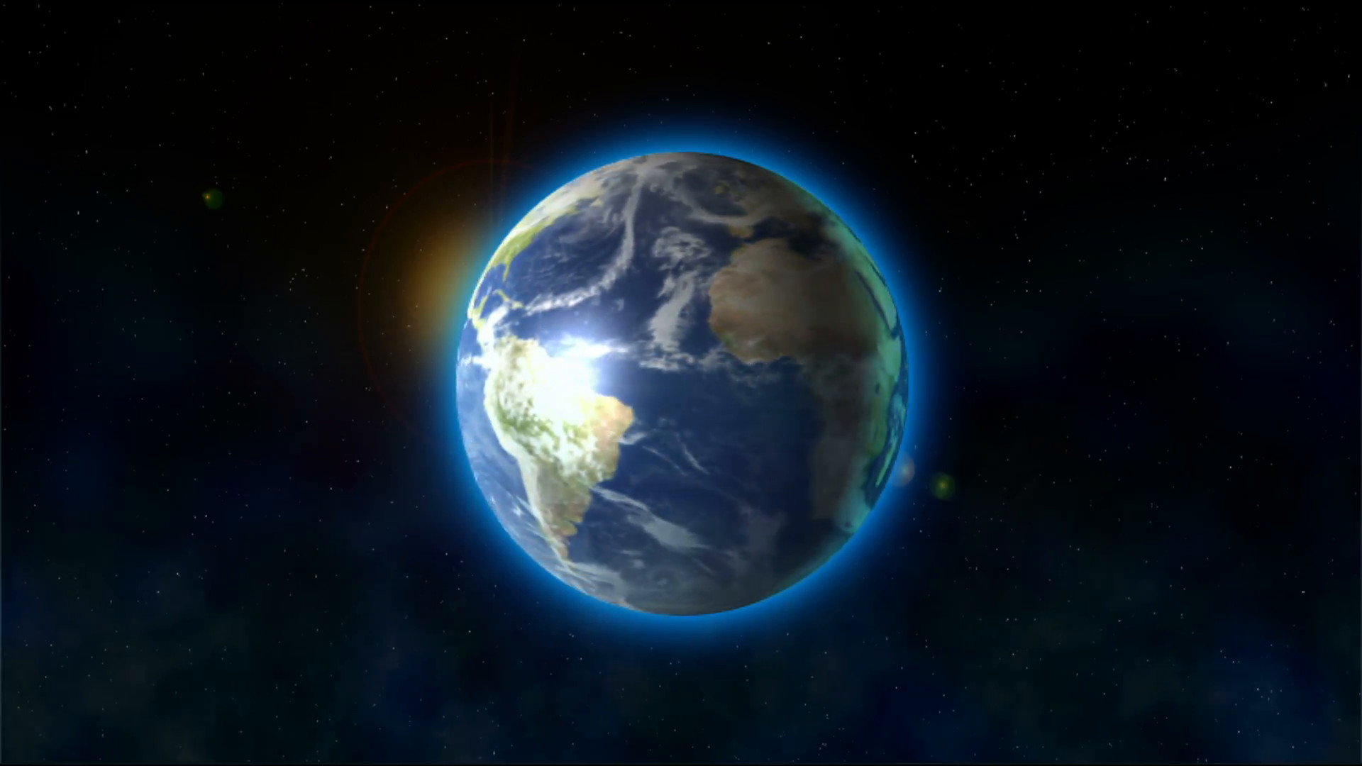 1920x1080 Spinning Globe. Beautiful view of the earth rotating in space Motion  Background - VideoBlocks