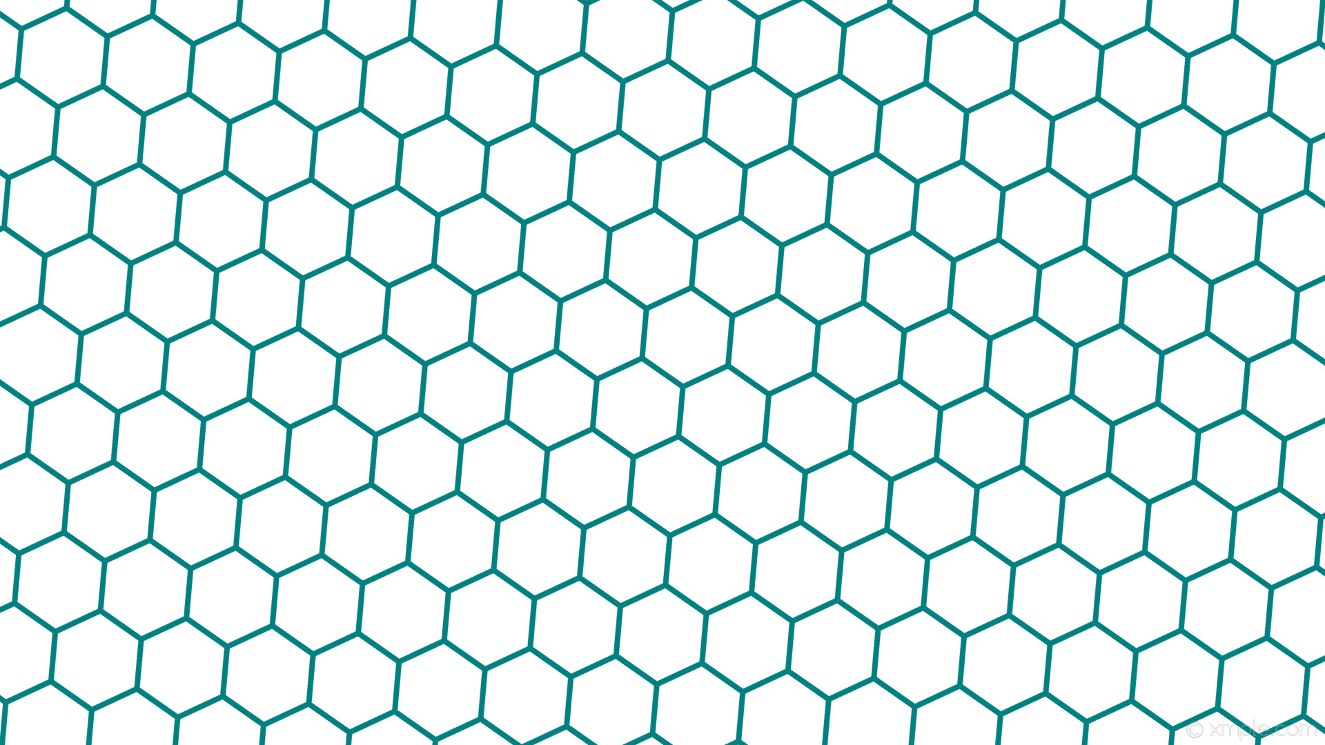 1920x1080 wallpaper beehive white green honeycomb hexagon teal #ffffff #008080  diagonal 55Â° 8px 125px