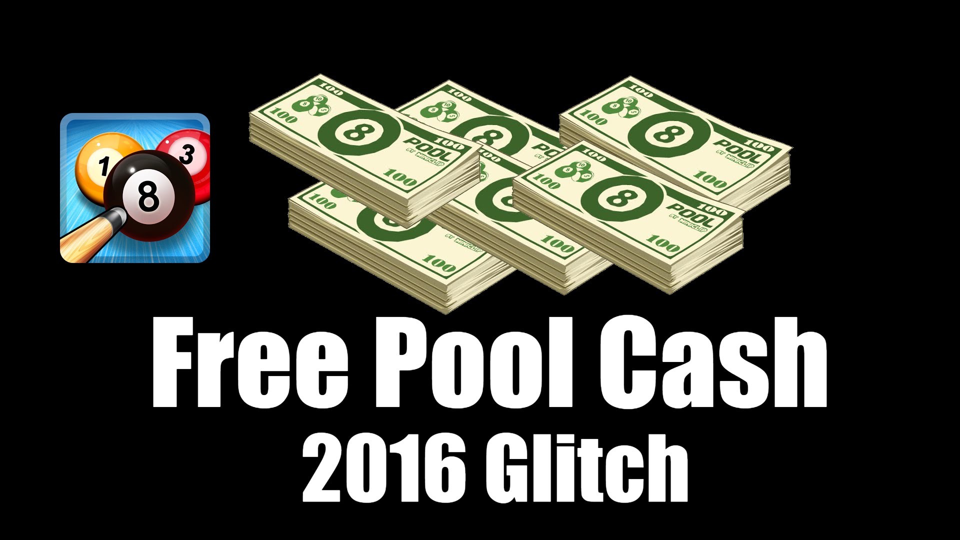 1920x1080 8 Ball Pool Free Unlimited Pool Cash Glitch Aug 2016 (Limited) v3.7.2  (Patched) - YouTube