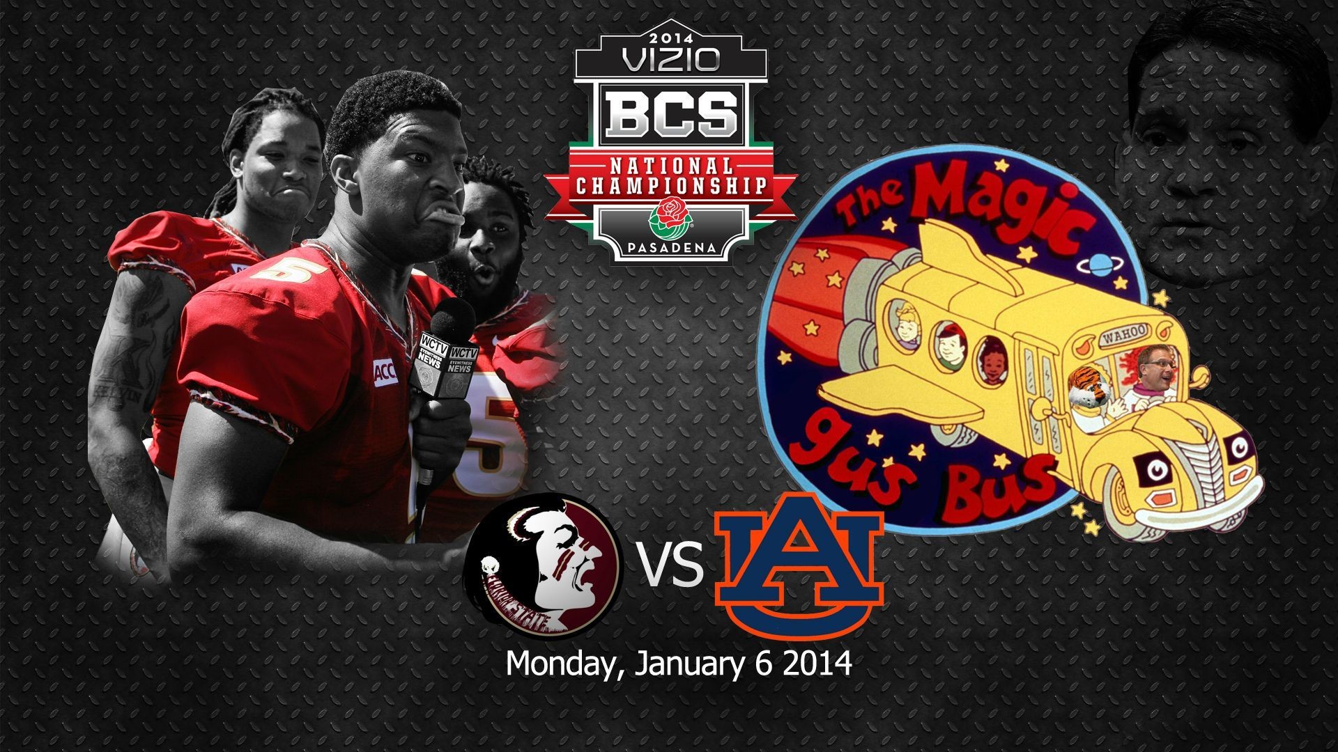 1920x1080 2014 BCS National Championship Florida State vs Auburn Wallpaper : CFB