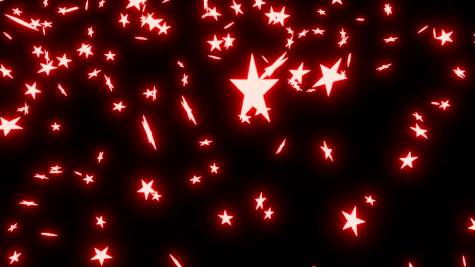 1920x1080 Animated falling neon red stars on black background 2. Motion Background -  VideoBlocks