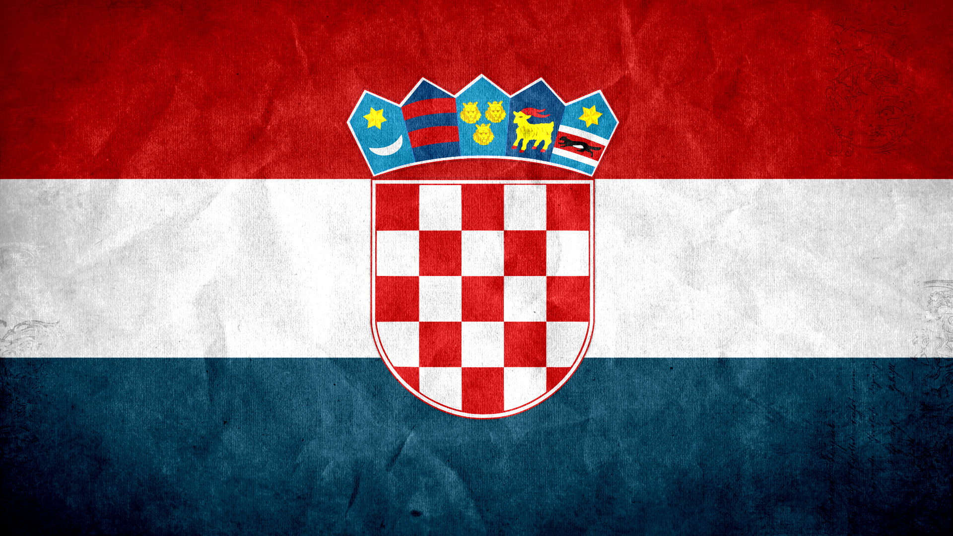 1920x1080 Croatia Flag Wallpaper